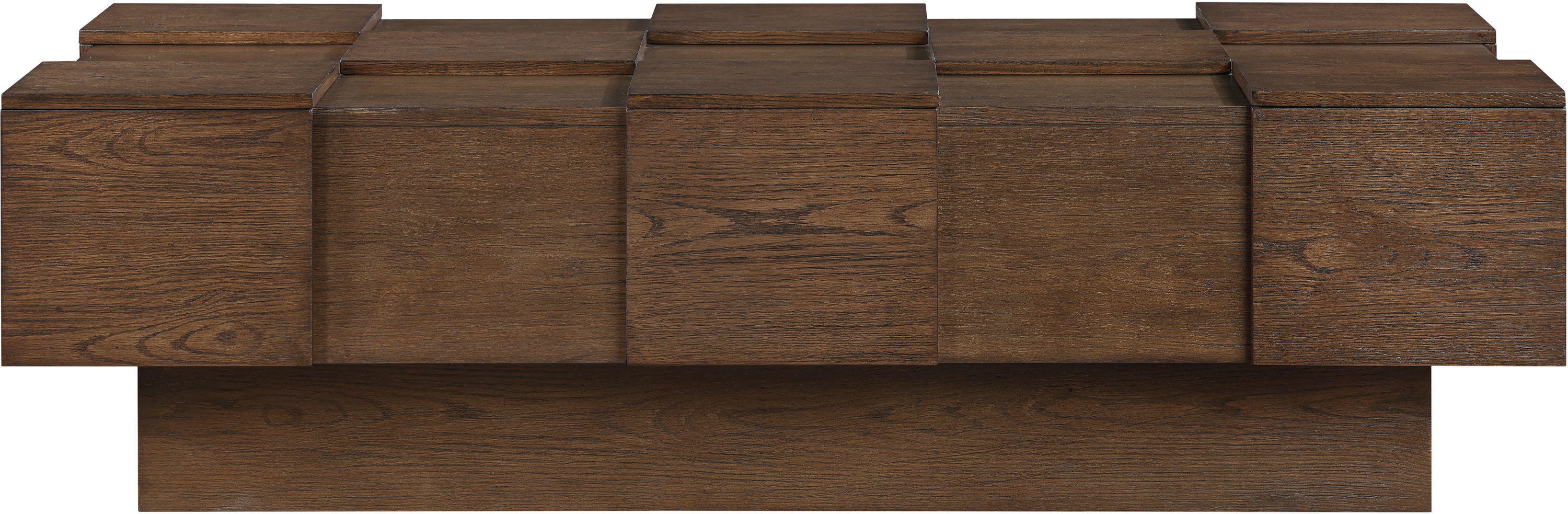 Anzio - Oak Veneer Coffee Table - Brown