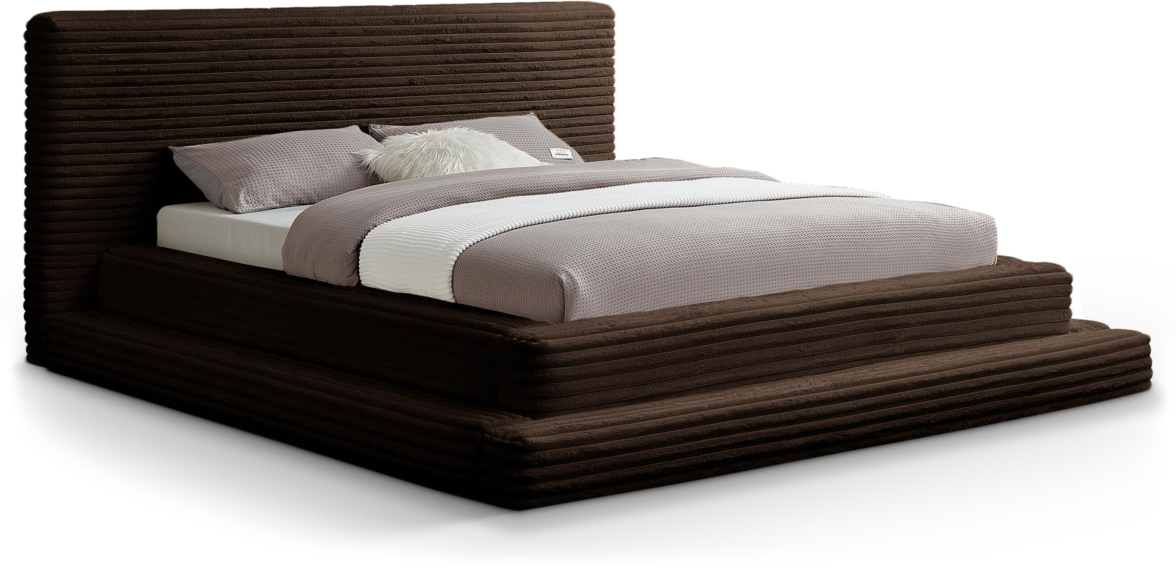 Drew - Queen Bed - Brown