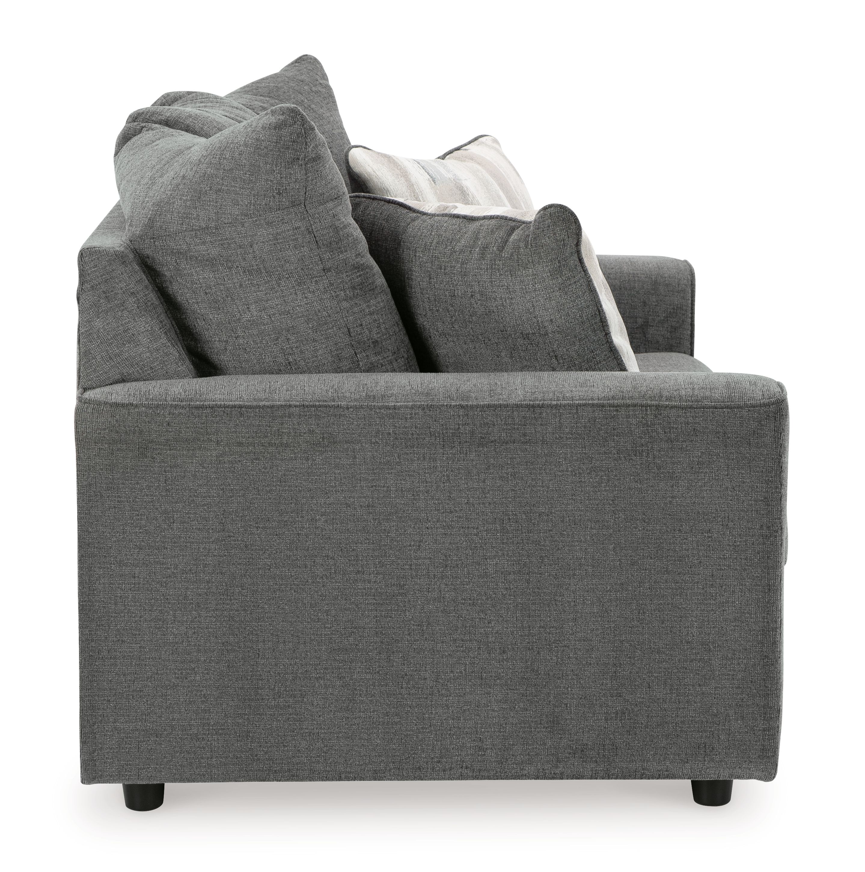 Ashley Furniture Stairatt - 4 Pc. - Sofa, Loveseat, Chair, Ottoman - Gravel - Image 8