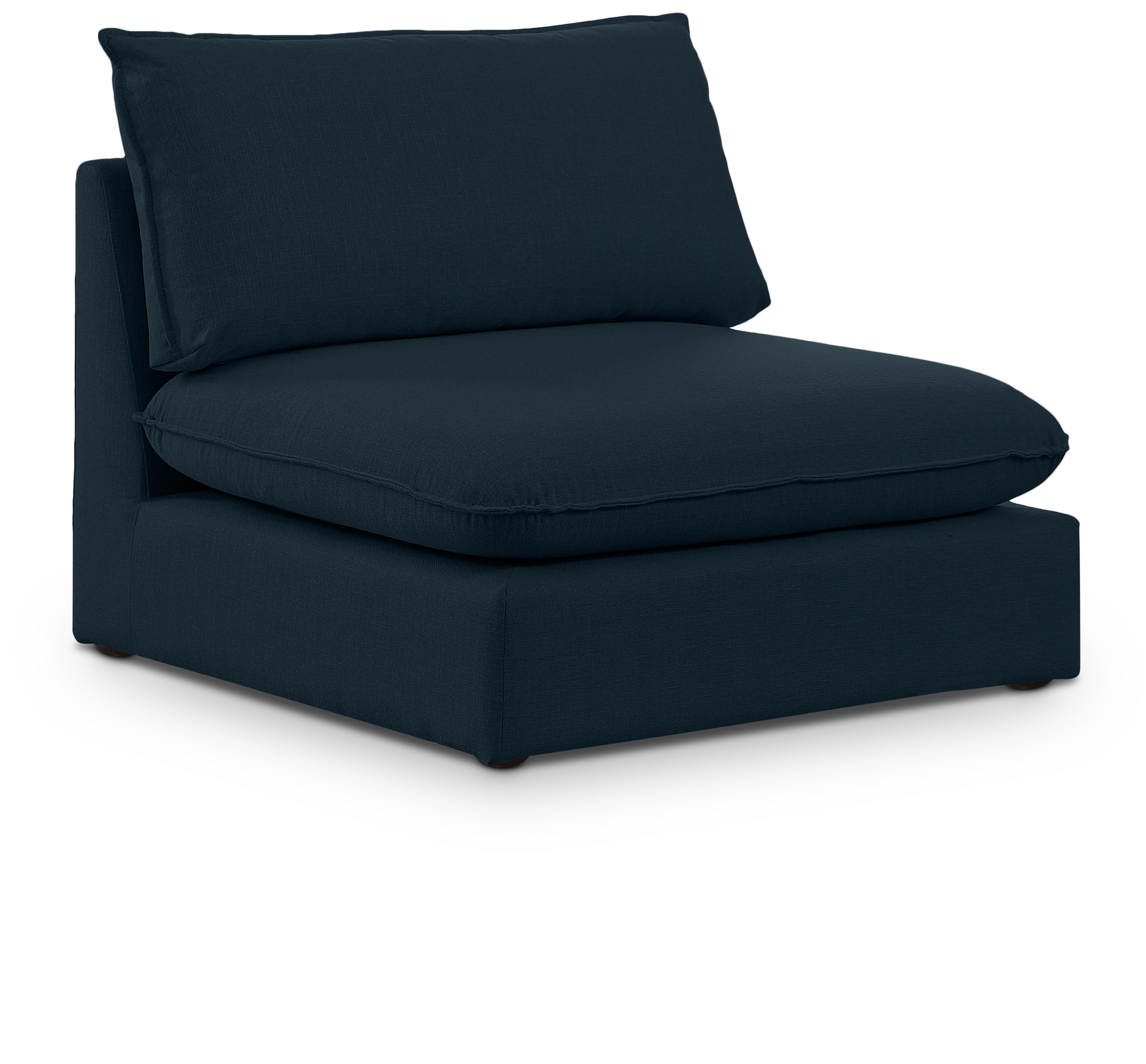 Mackenzie - Armless Chair - Navy