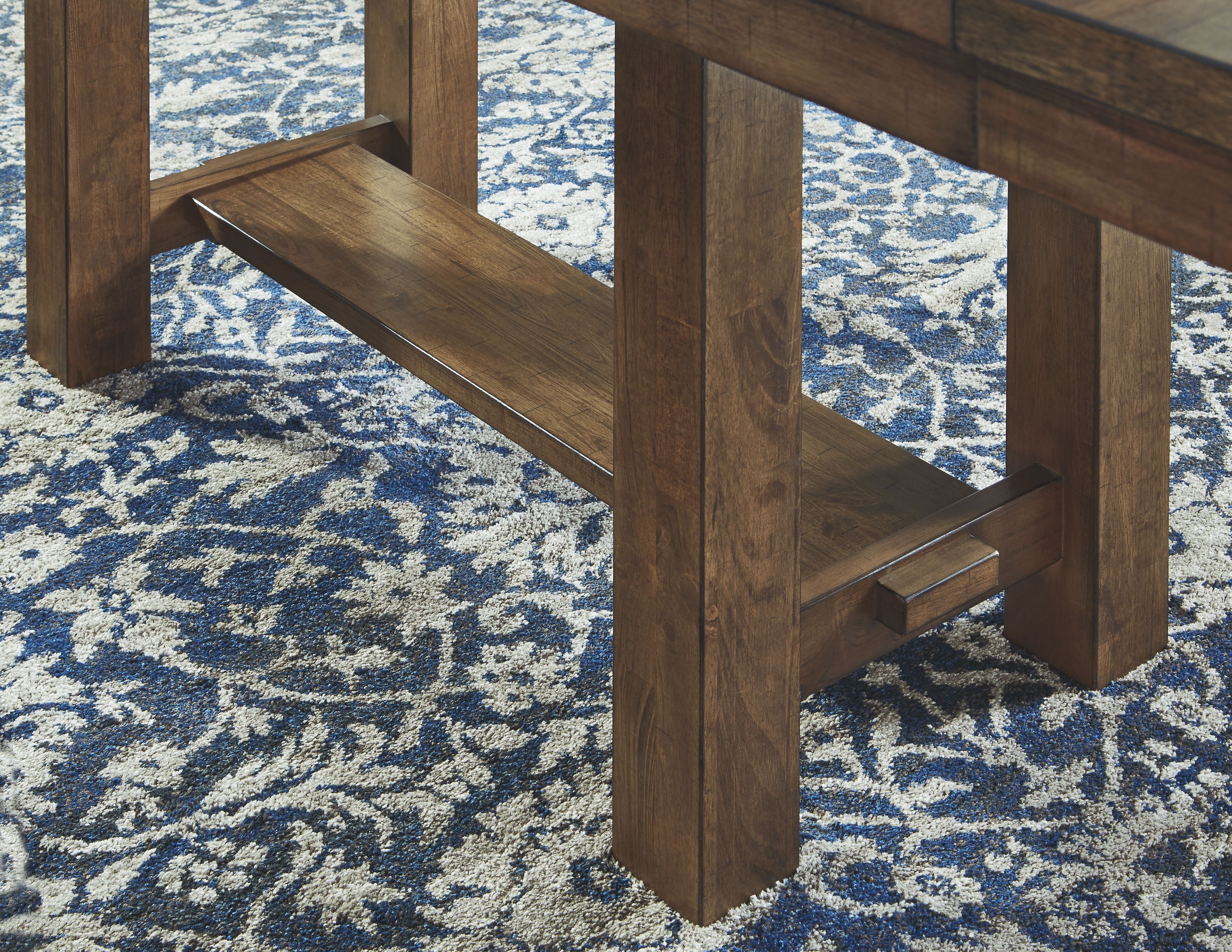 Ashley Furniture Moriville - Rectangular Dining Room Extension Table - Grayish Brown - Image 6