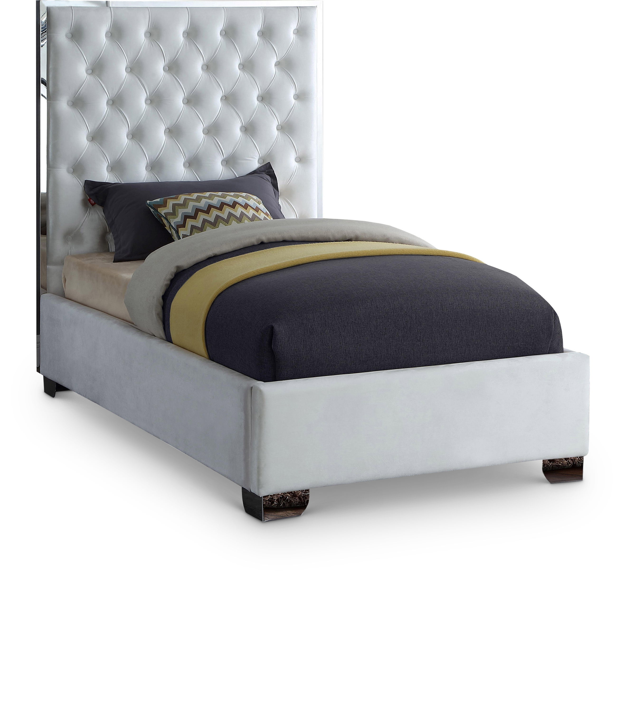 Lexi - Twin Bed - White