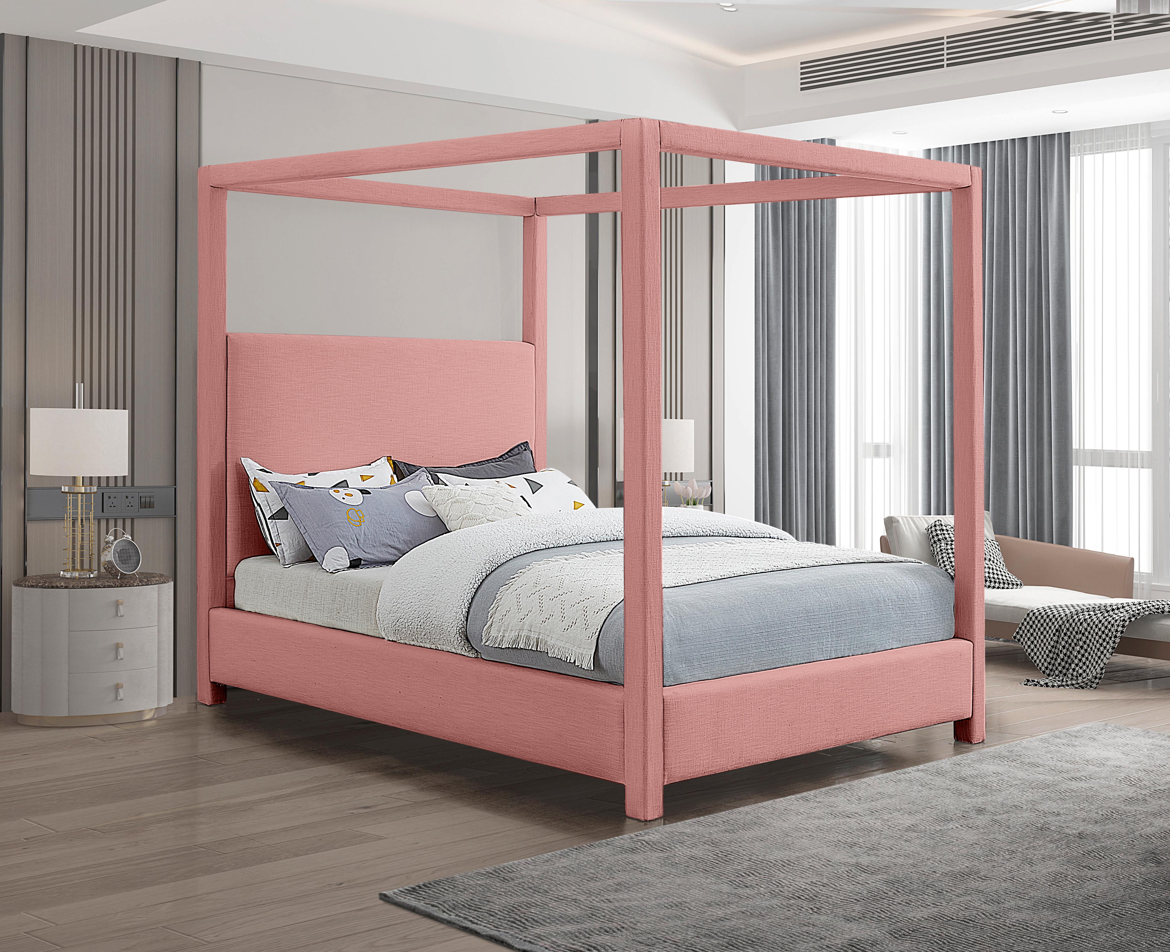 Emerson - Full Bed - Light Pink