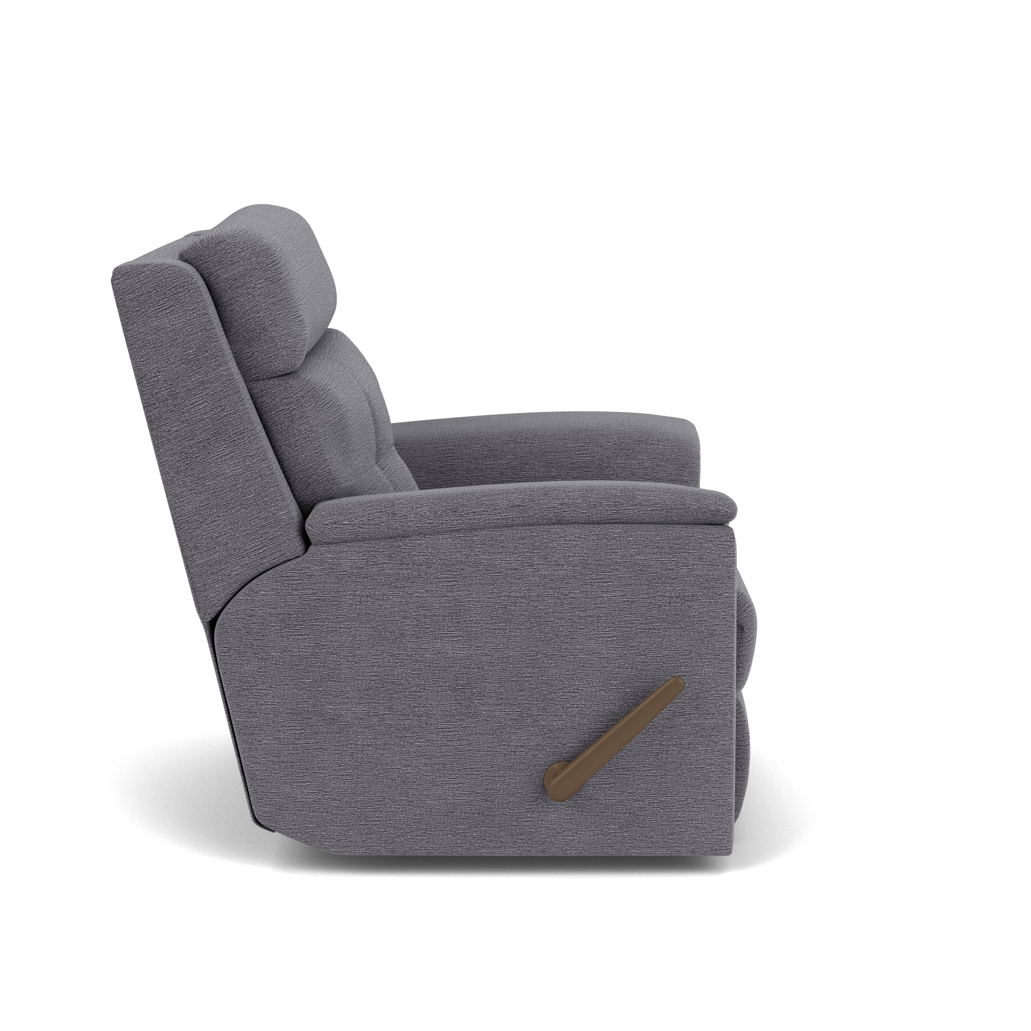 Mason - Transitional Fabric Recliner, gray, view 6