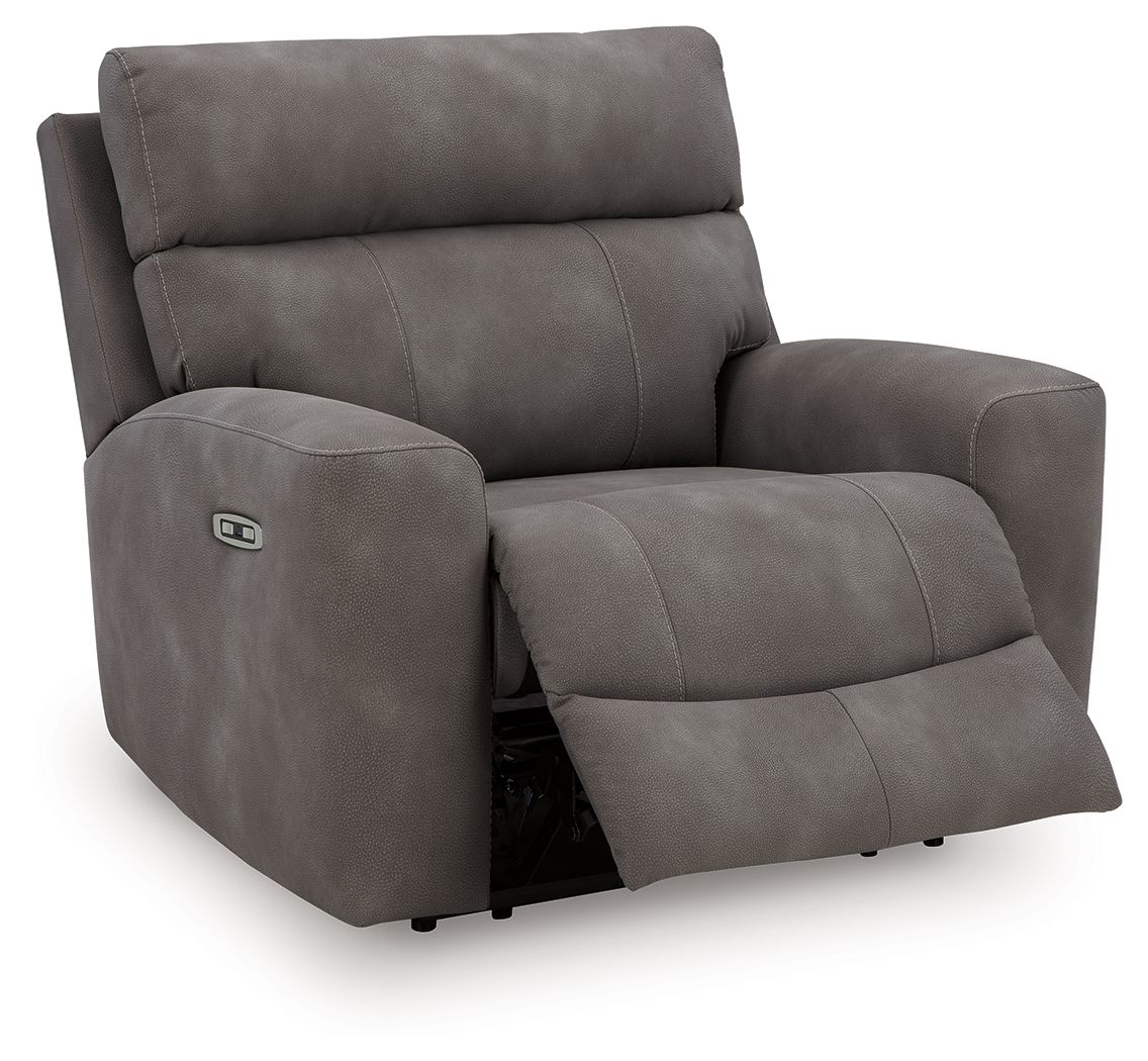 Next-Gen Durapella - 7 Pc. - 6-Piece Power Reclining Sectional, Power Recliner - Slate