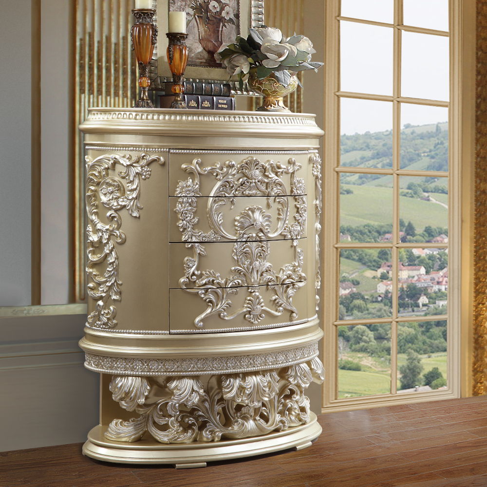 Vatican - Chest - Champagne Silver, beige