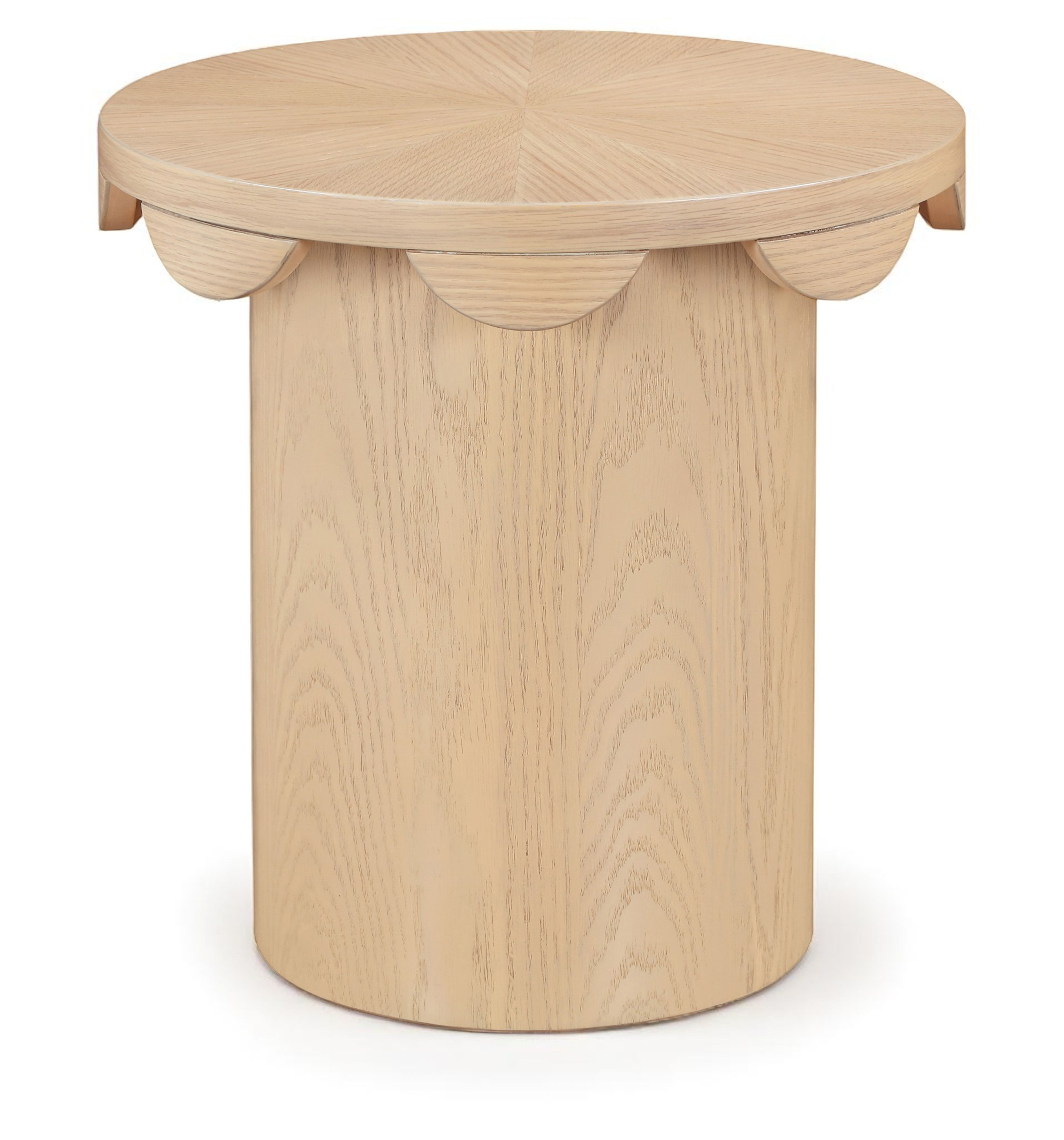 Dahlia - Oak Veneer End Table - Natural