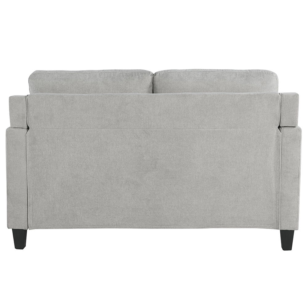 Horatio - Loveseat - Taupe Chenille, gray, view 3