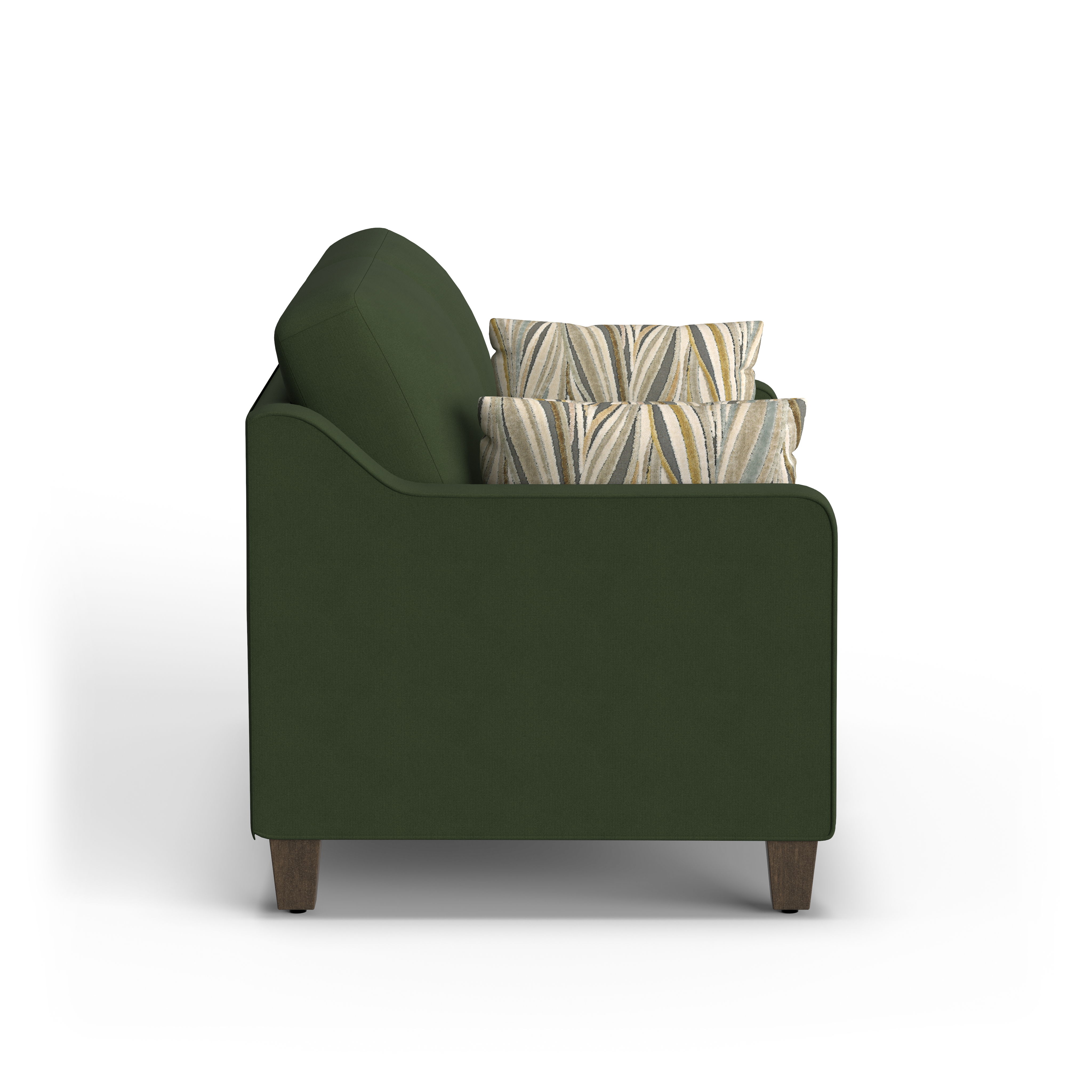 Drew - Fabric Loveseat, green, view 7