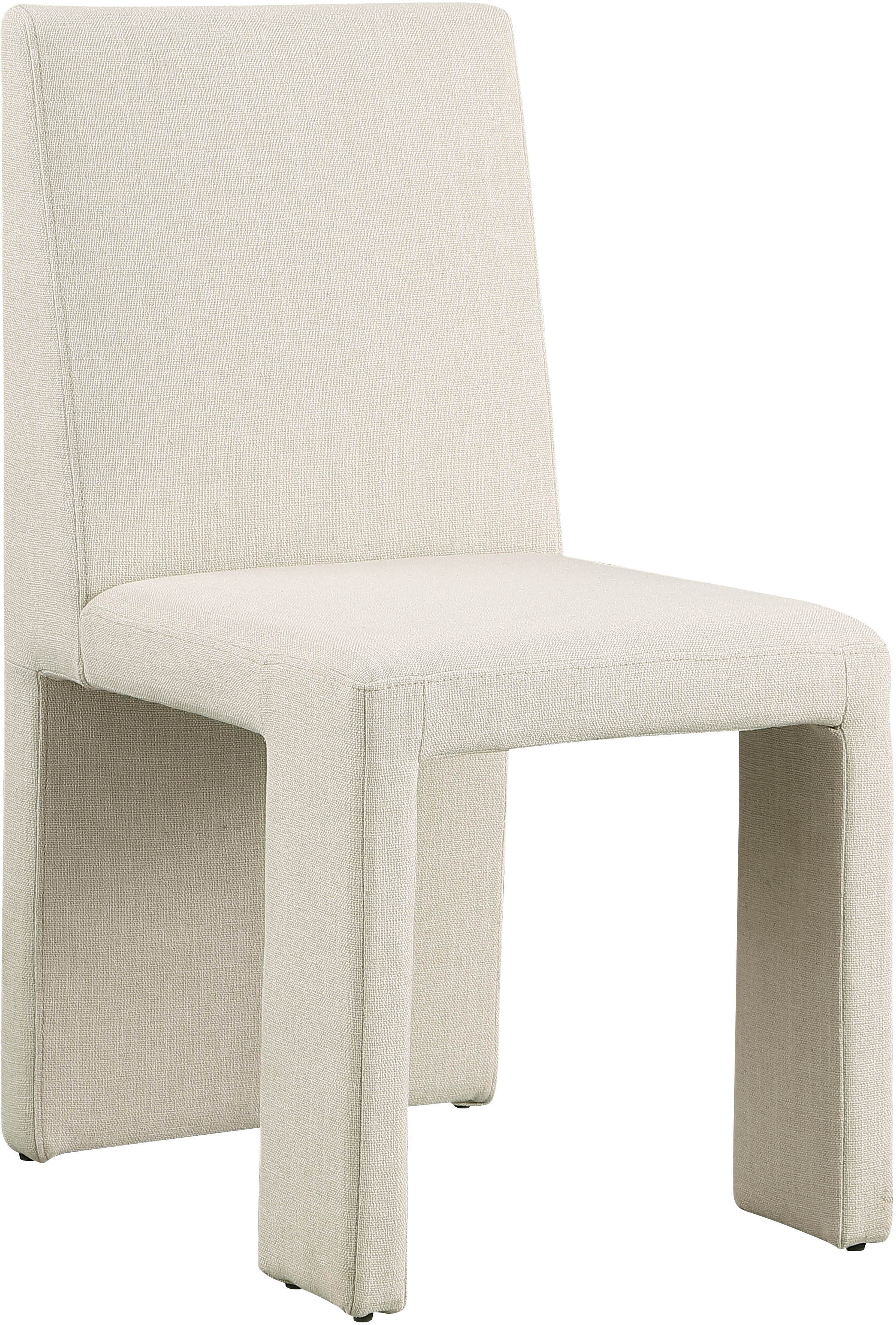 Benson - linen Dining Chair (Set of 2) - Beige