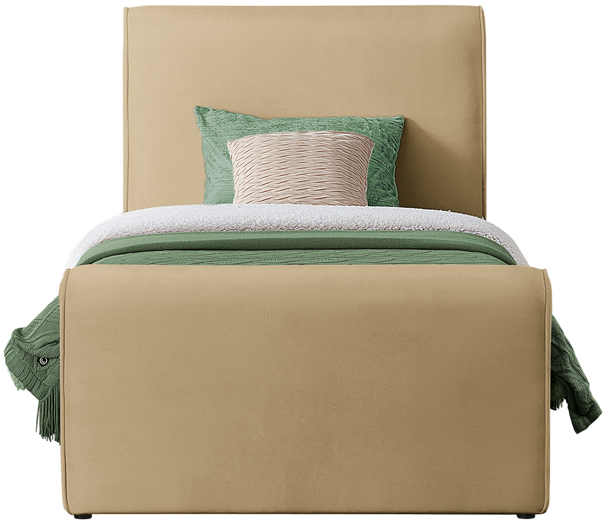 Sloan - Twin Bed - Camel