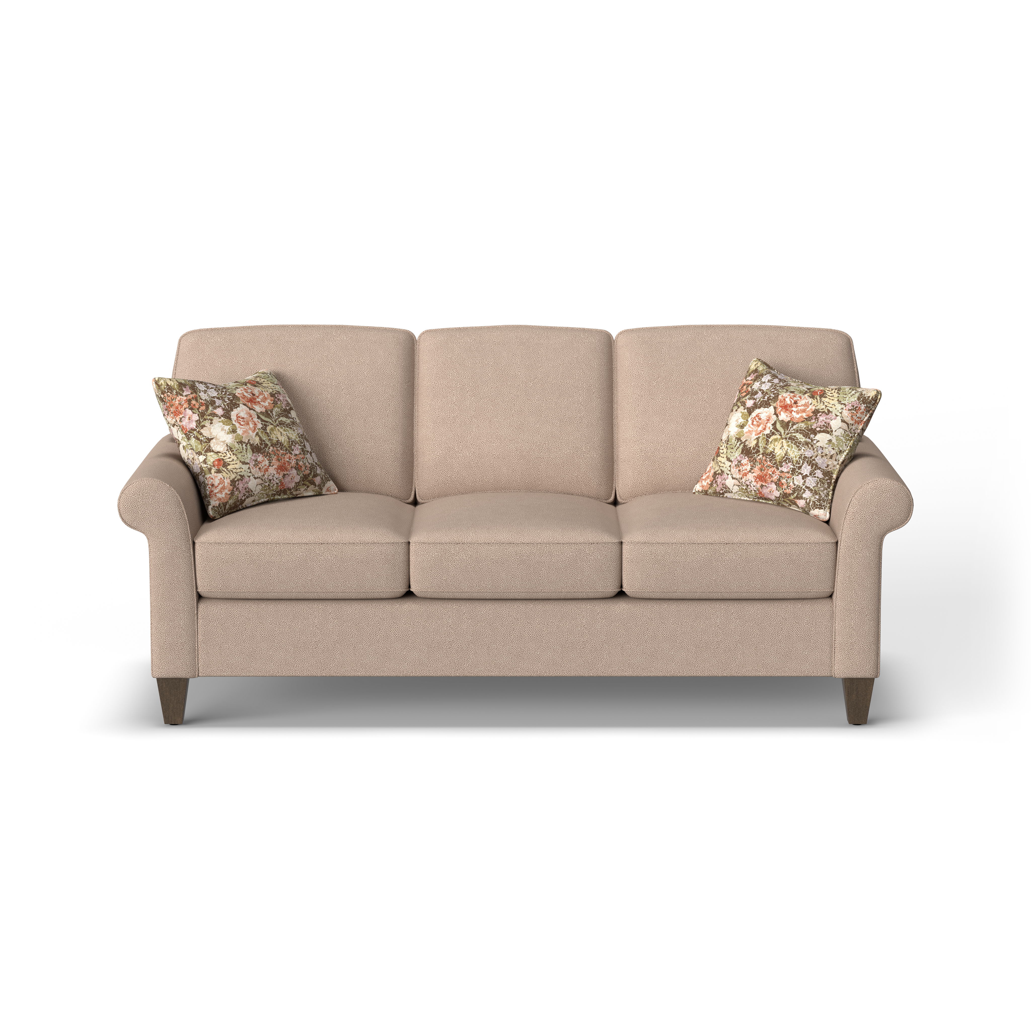 Westside - Fabric Sofa, Accent Pillows Included, gray, view 7