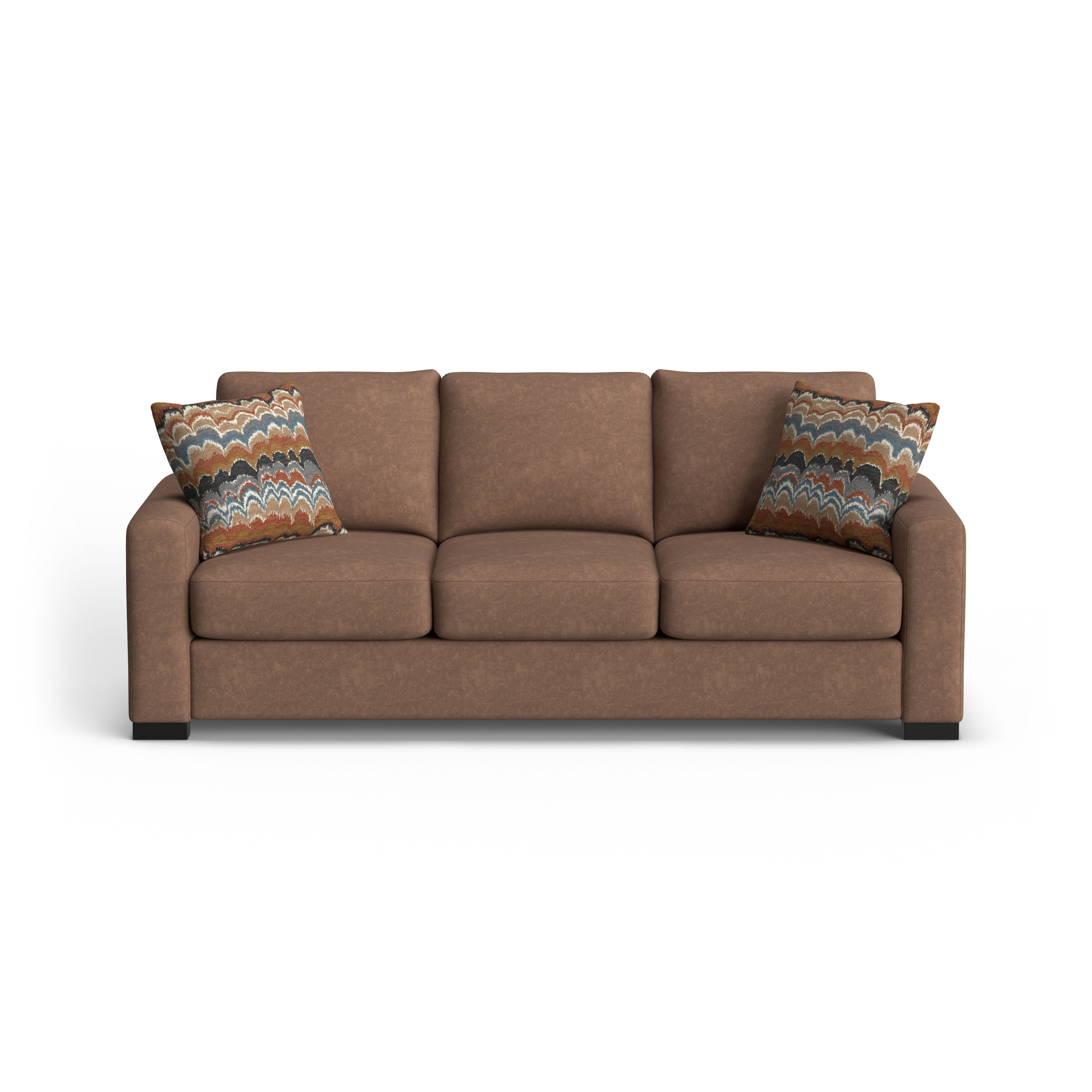 Oliver - Fabric Sofa, light brown, view 4