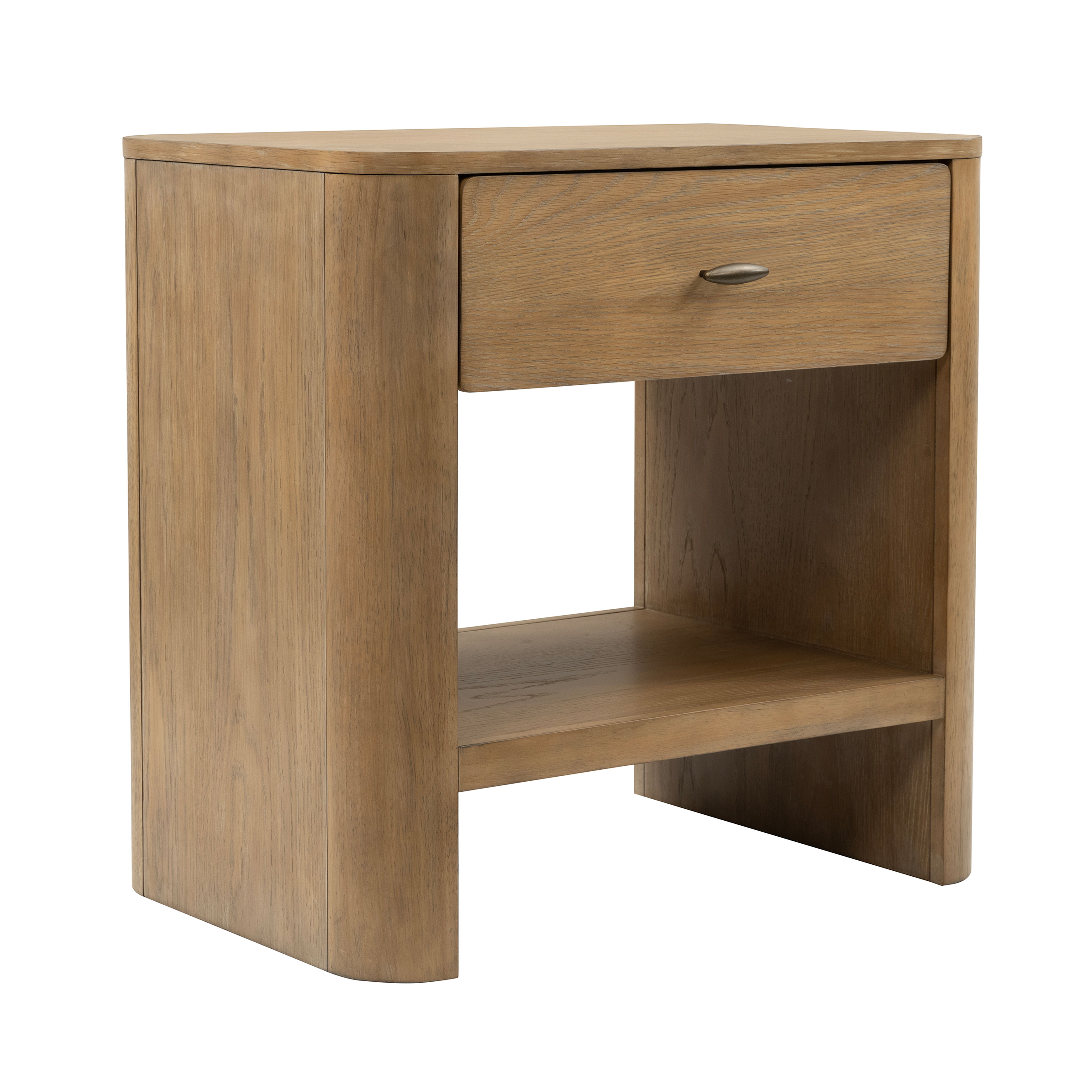 Normandy - Open Nightstand - Light Brown, light brown