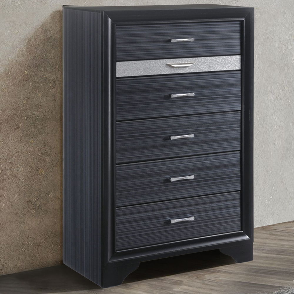 Naima - Chest - Black, black