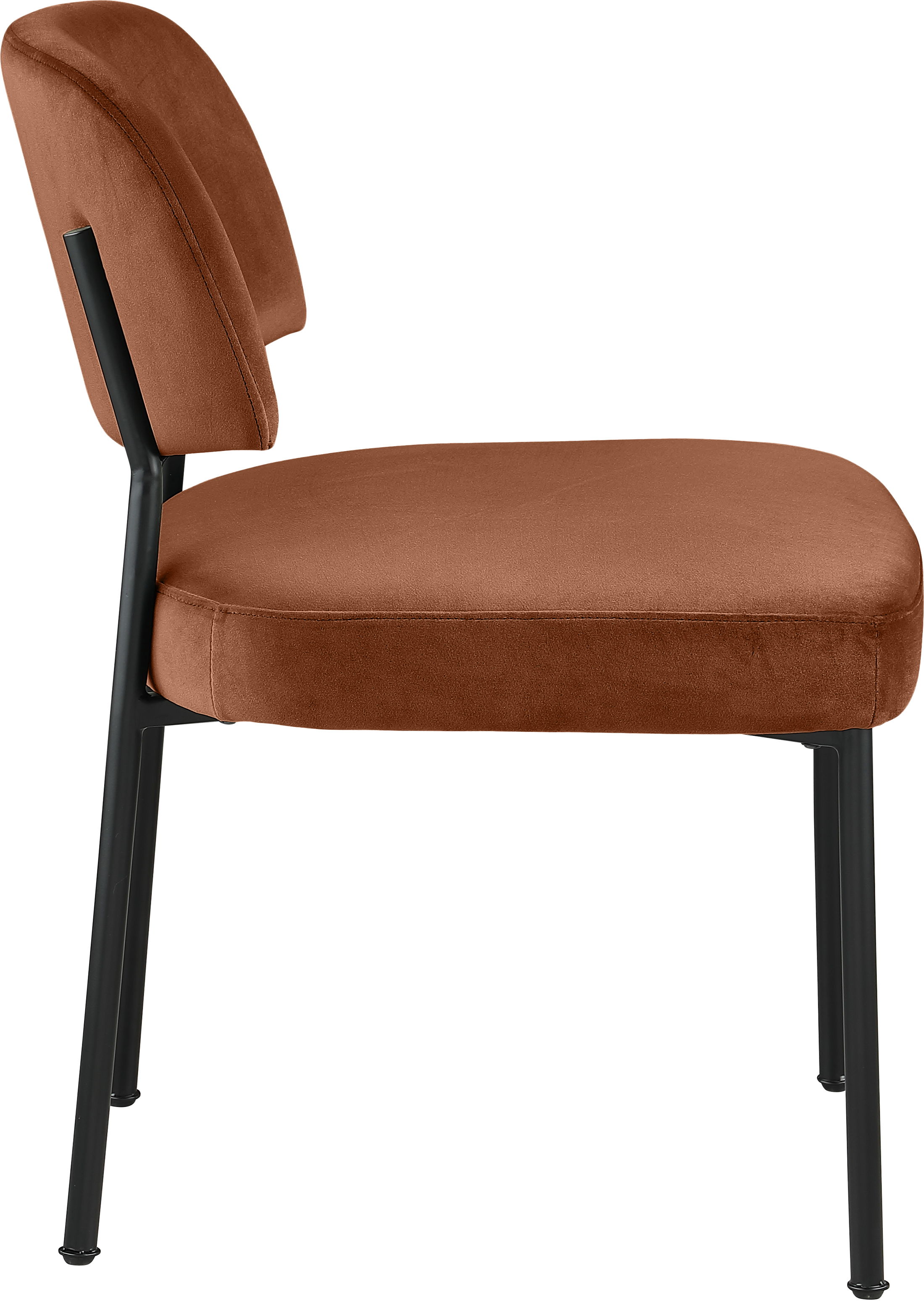 Zarelle - Performance Fabric Upholstered Dining Chair (Set of 2) - Cognac