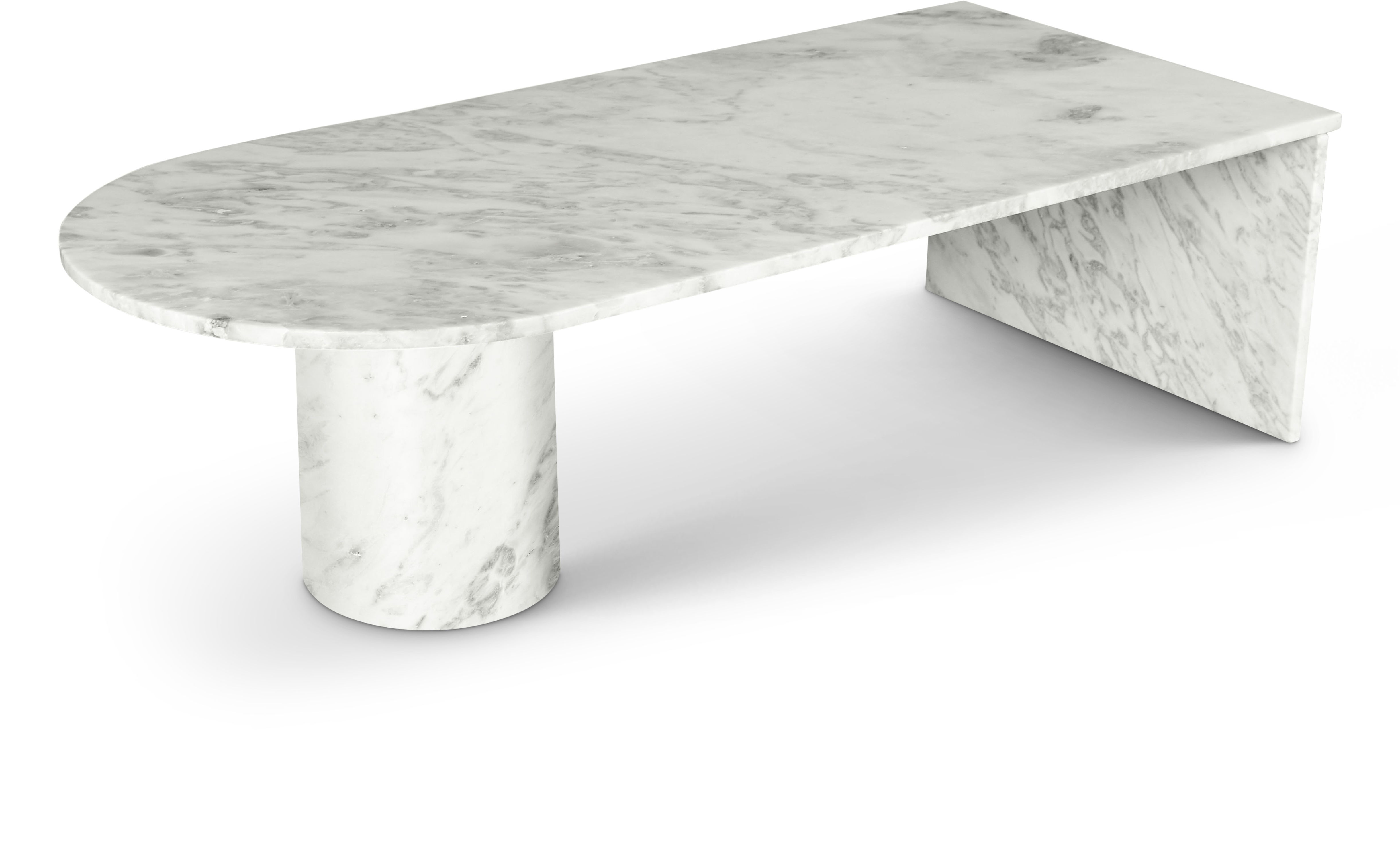 Salerno - Coffee Table - White