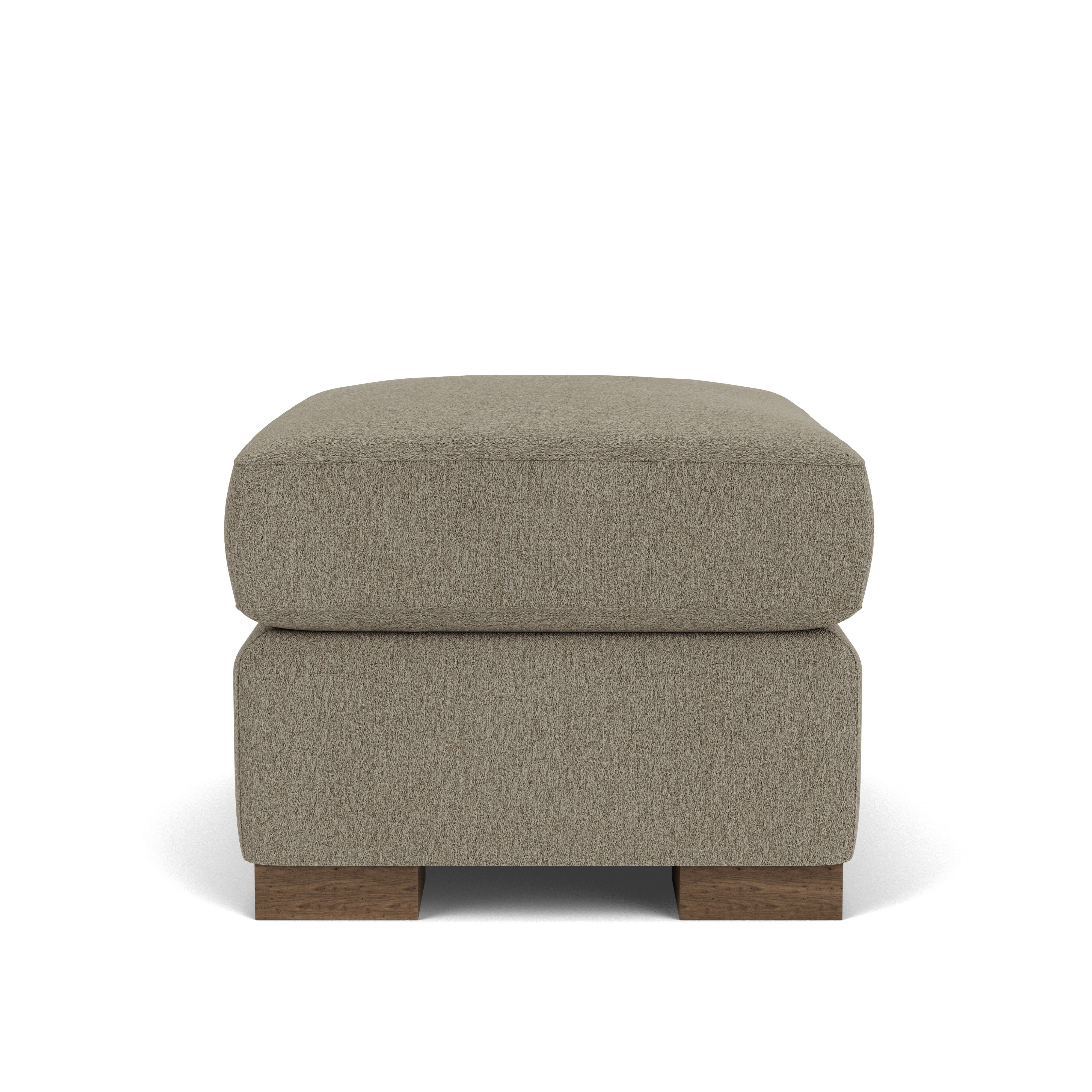 Bryant - Fabric Ottoman, light gray, view 6