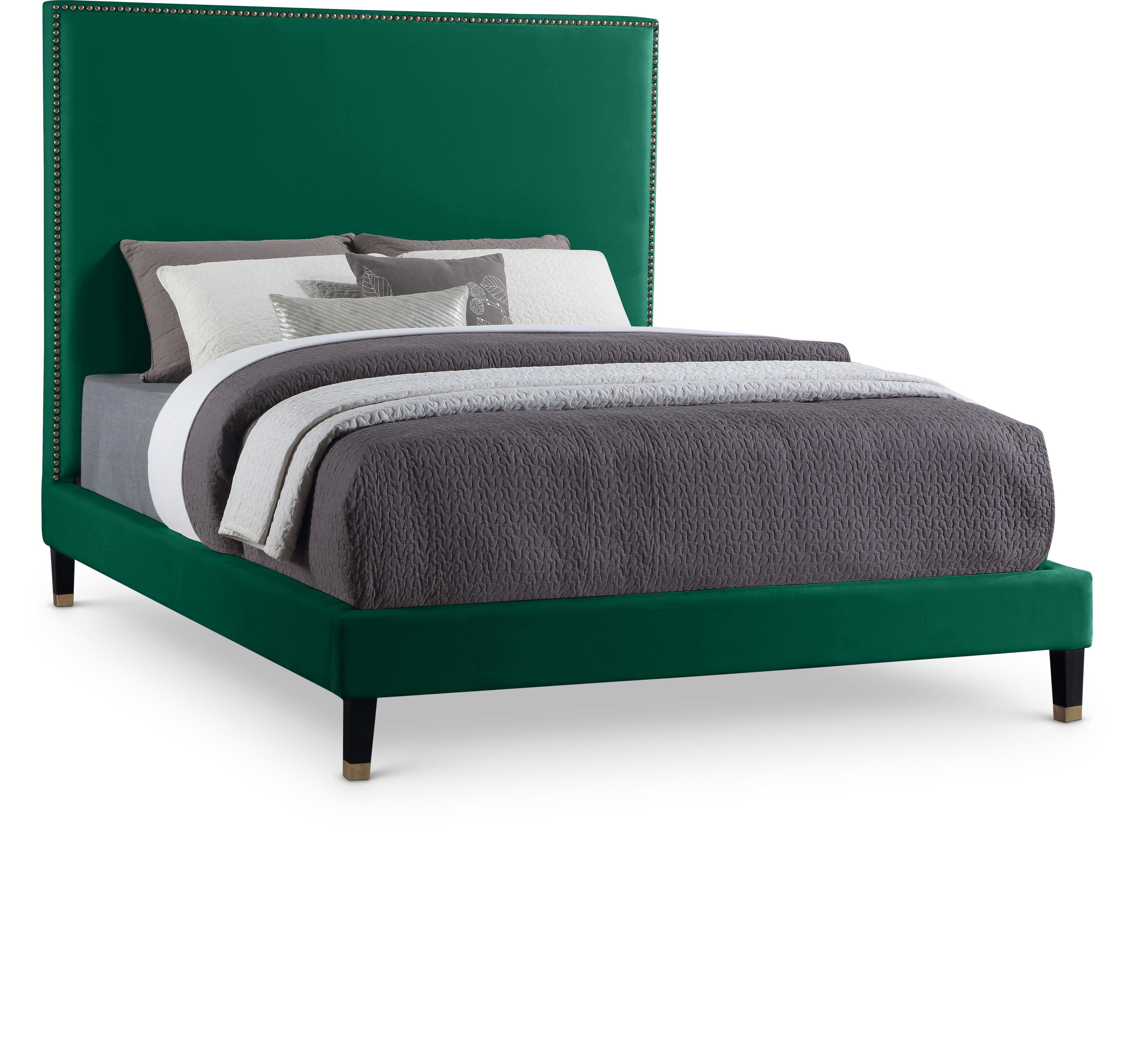 Harlie - Queen Bed - Green