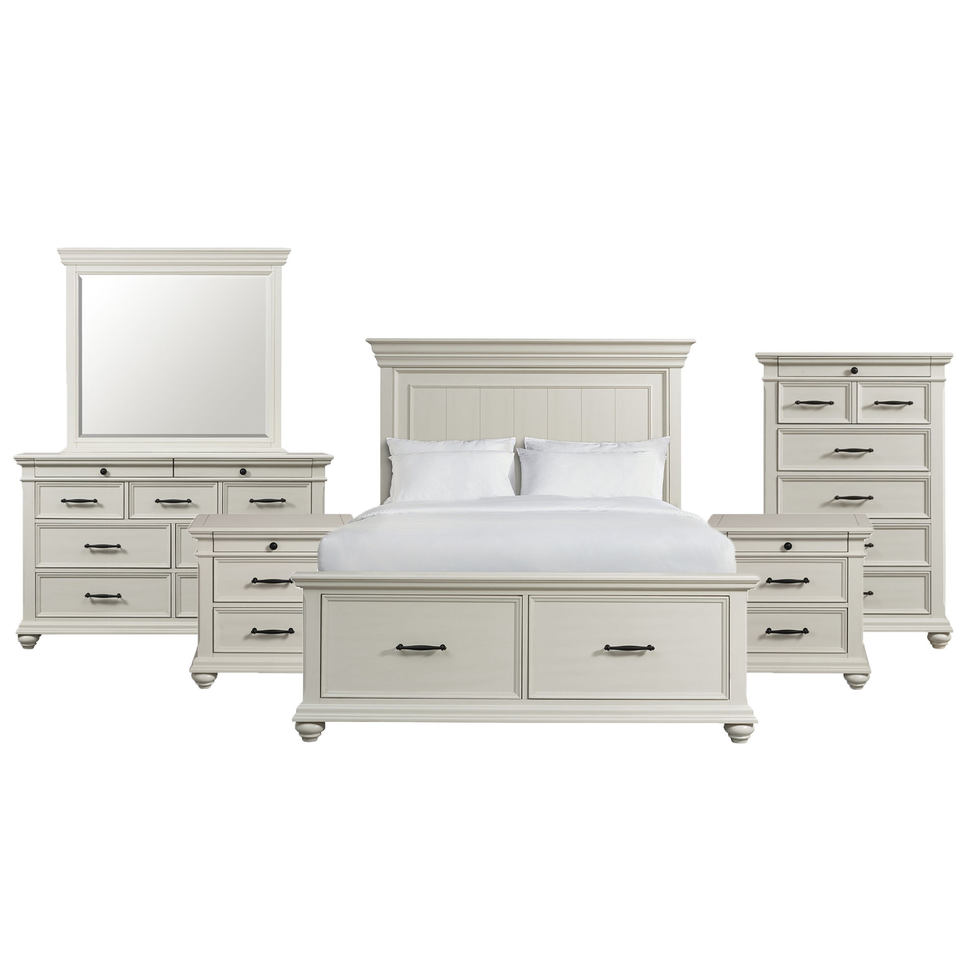 Queen · 6 Pc · Bedroom Set