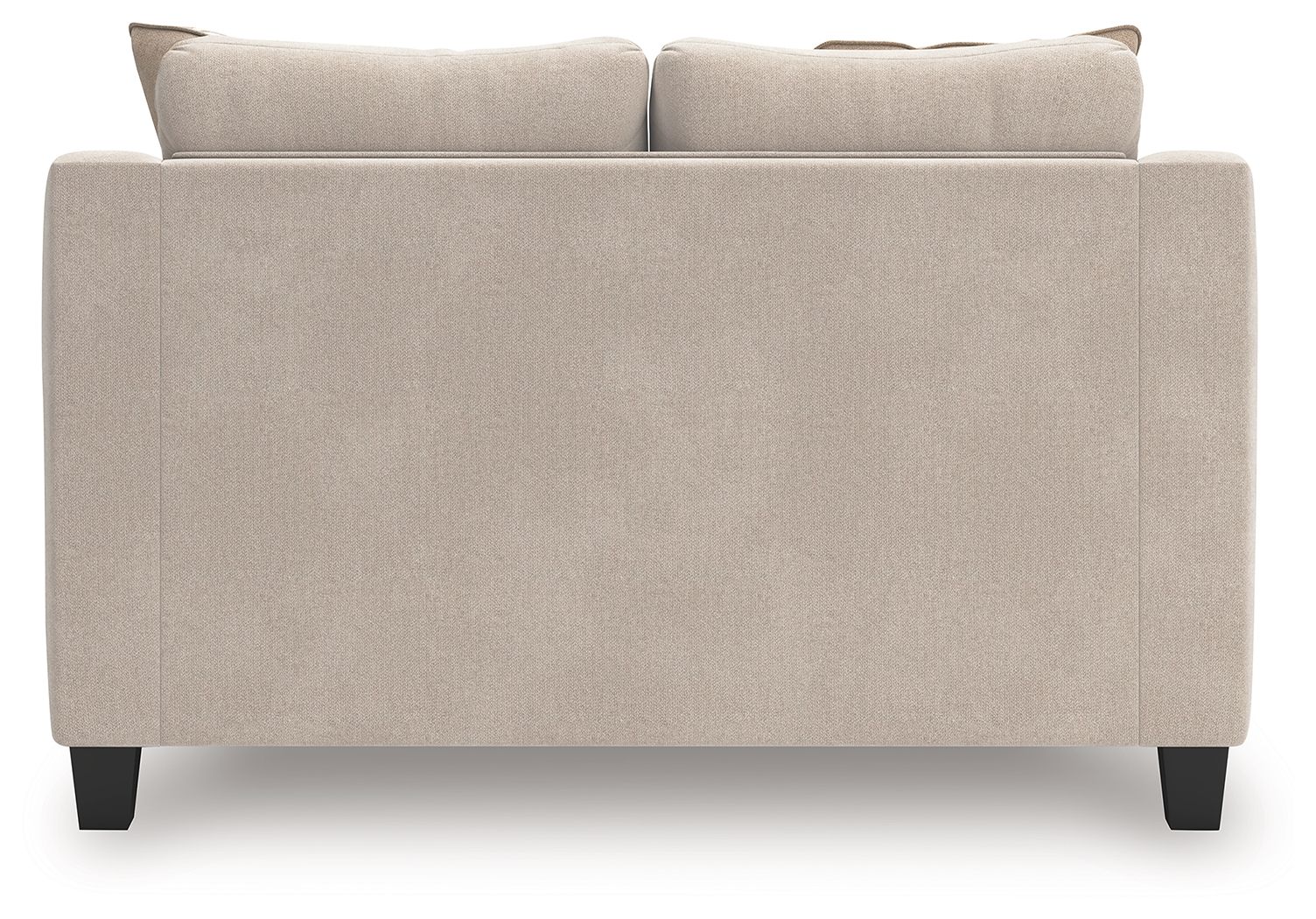 Ashley Furniture Willarae - Loveseat - Taupe - Image 4