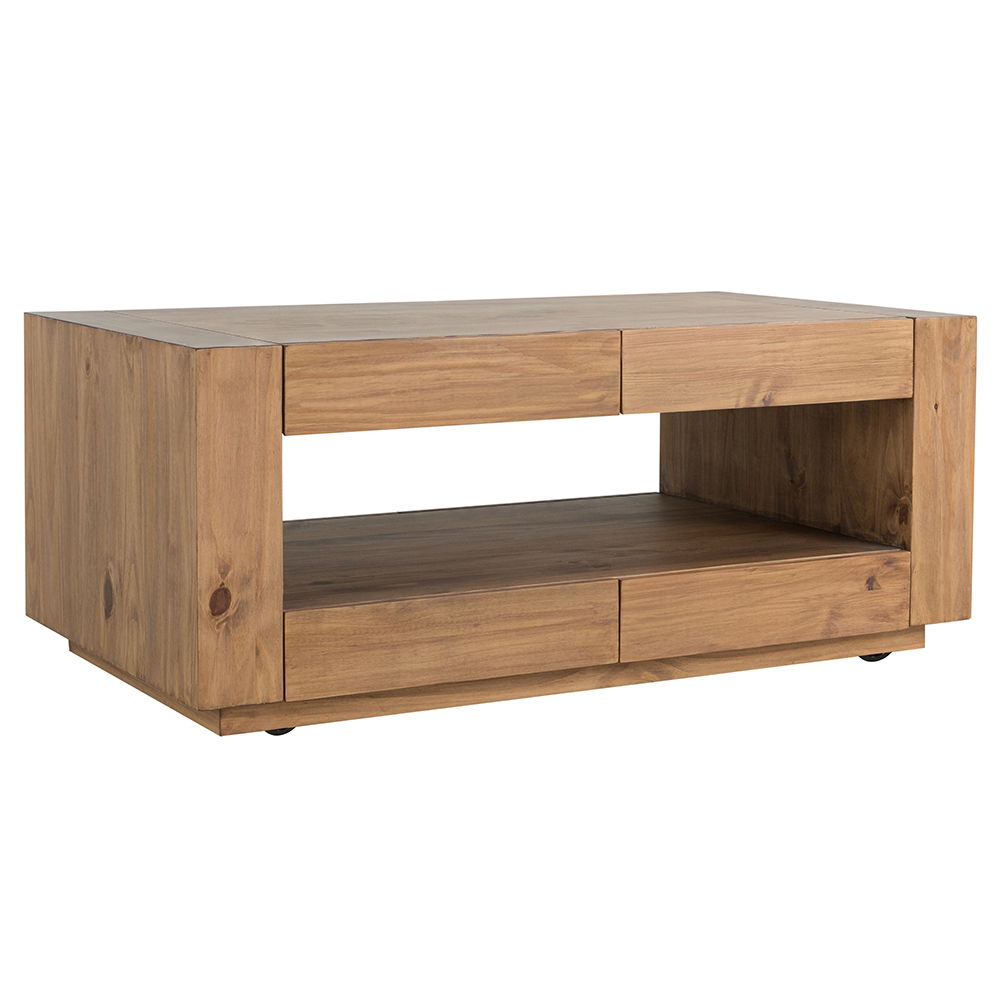 Harlan - Coffee Table - Oak, light brown, view 2