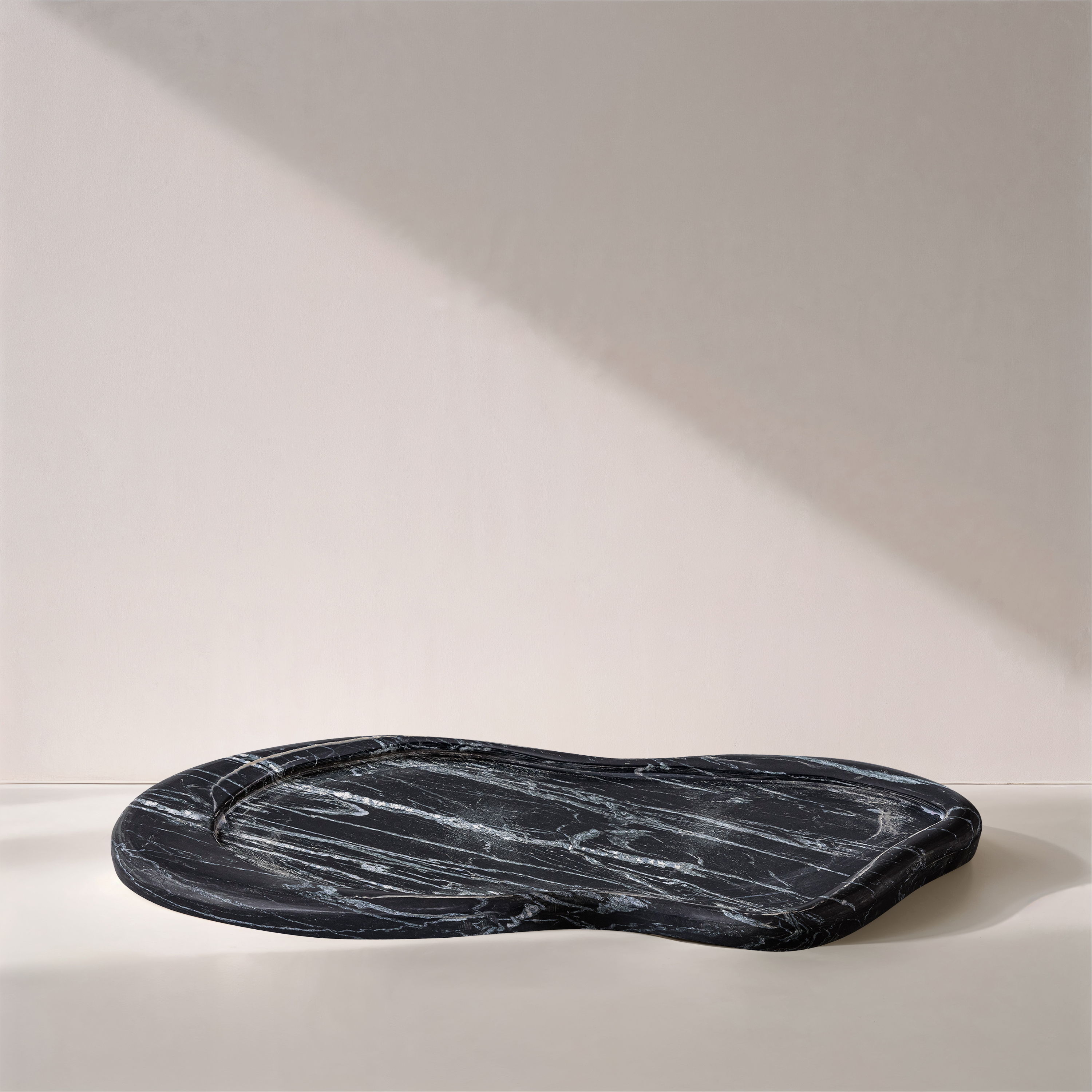 Arezzo - Marble Tray - Black
