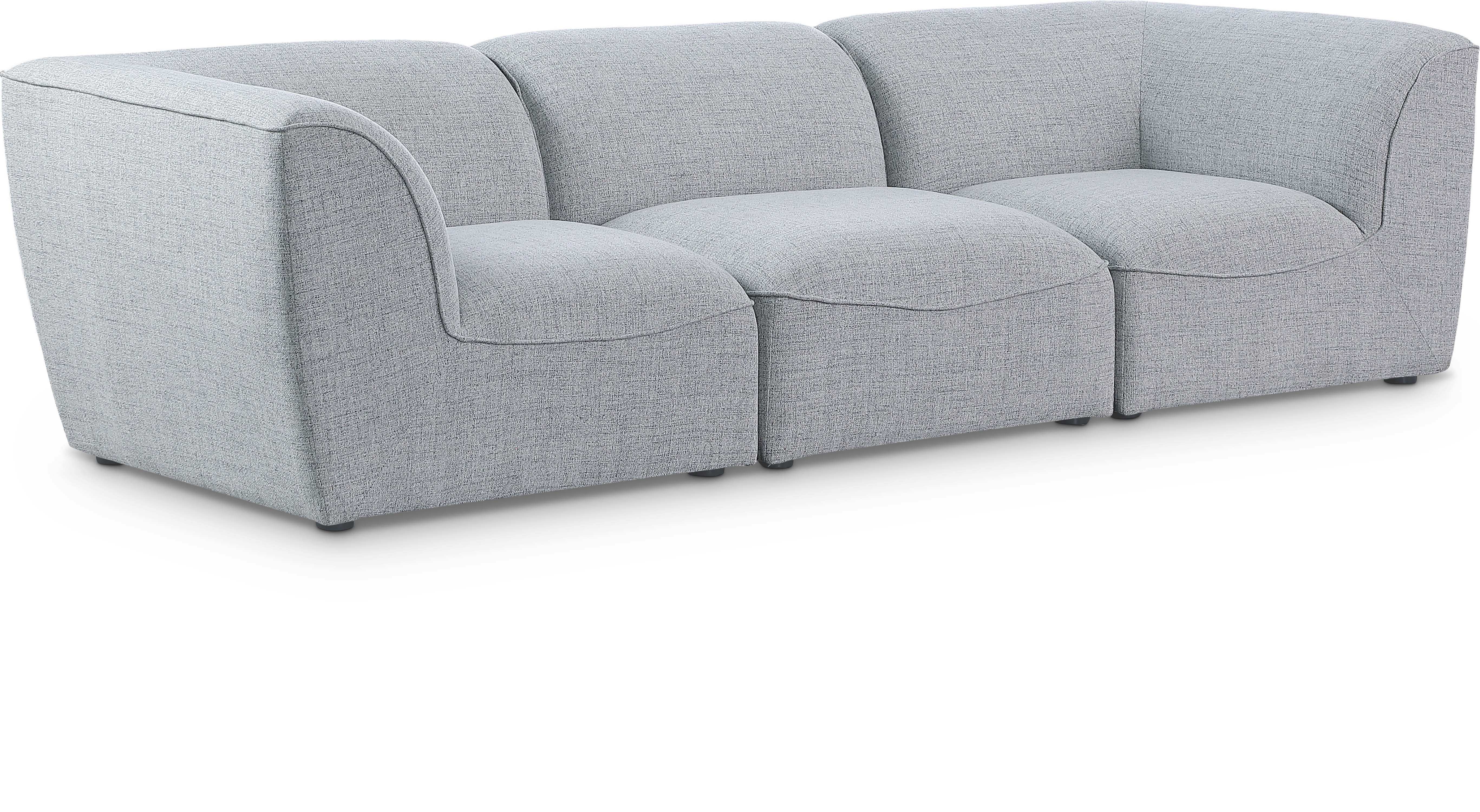 Miramar - 3 Seat Modular Sofa - Gray