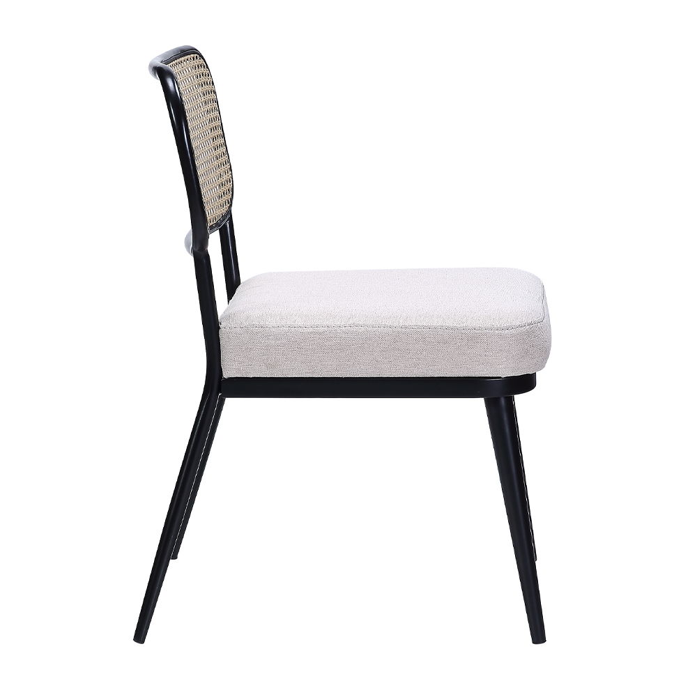 Colson - 3 Pieces Table & Chairs Set - Black, black, view 6