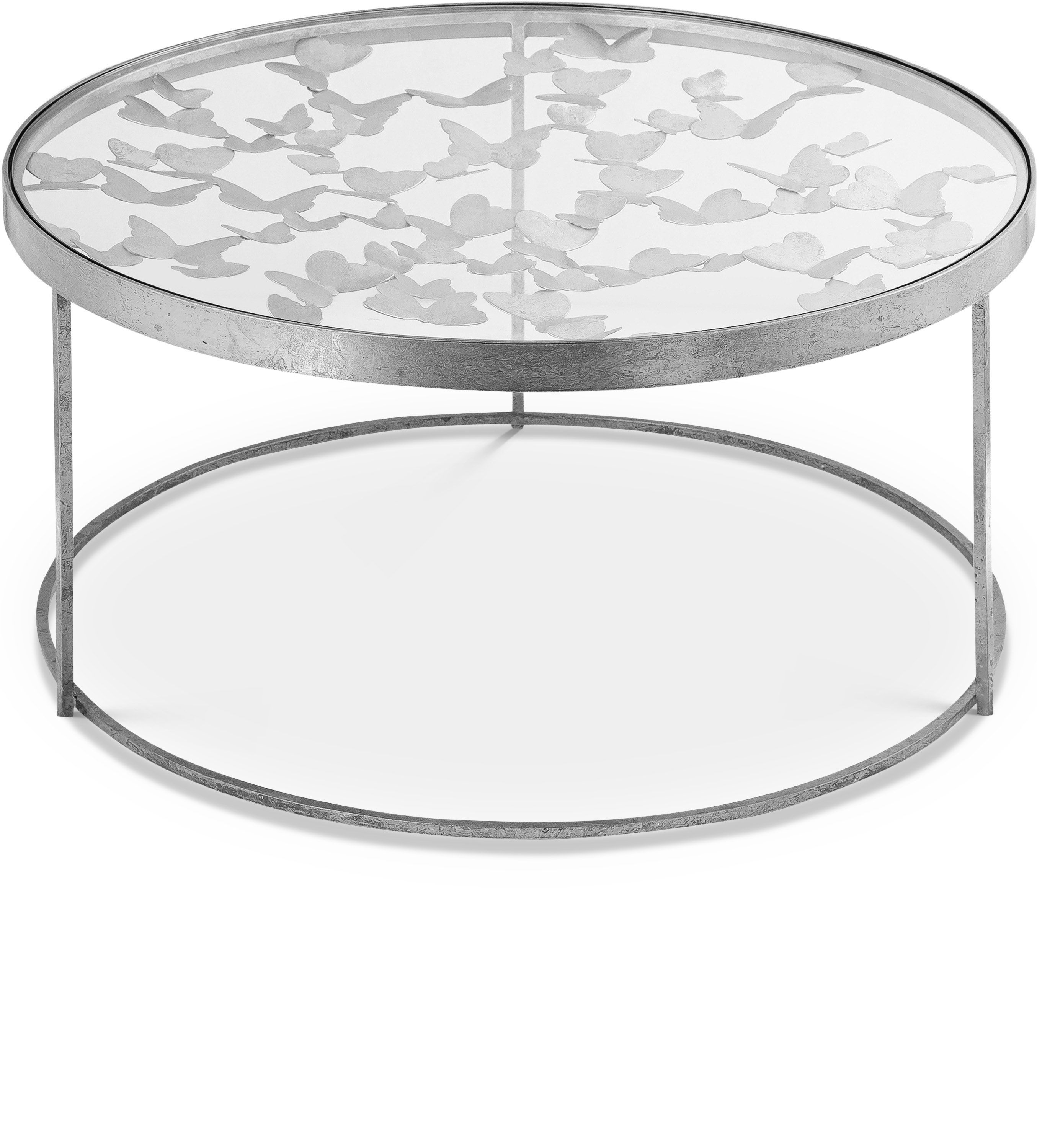 Butterfly - Coffee Table - Silver