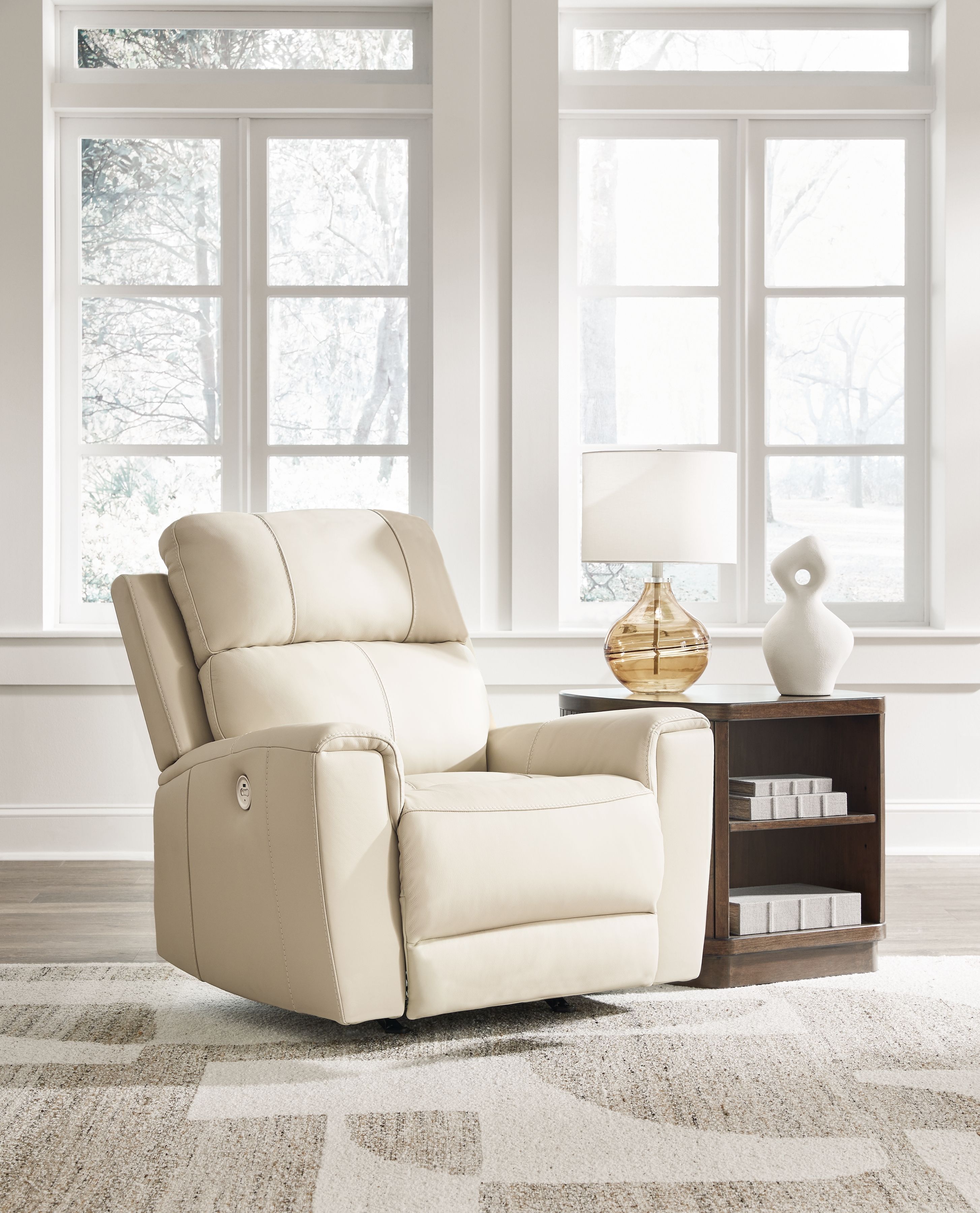 Ashley Furniture Dahlmoore - Power Rocker Recliner - Almond - Image 2