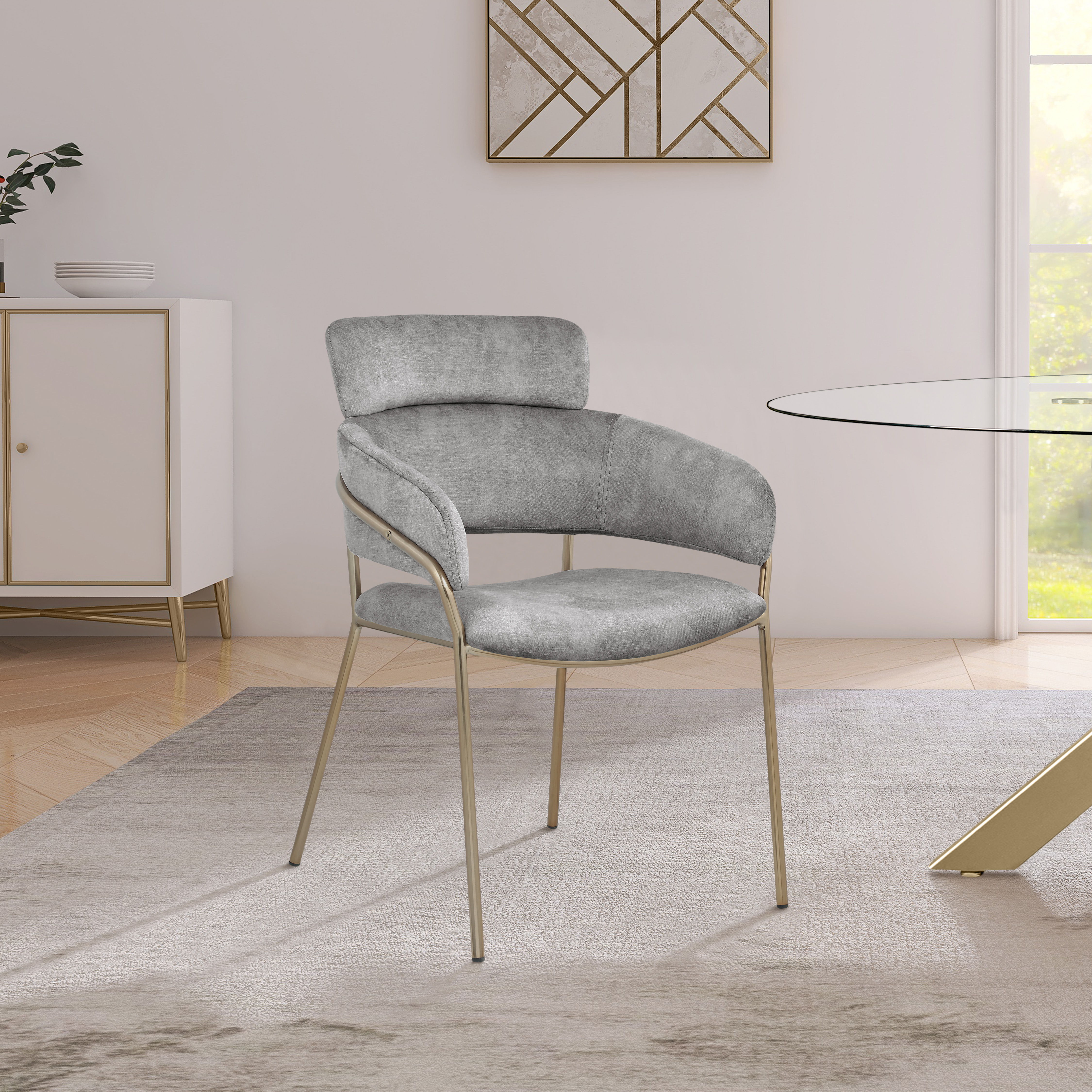 Yara - Dining Chair (Set of 2) - Gray
