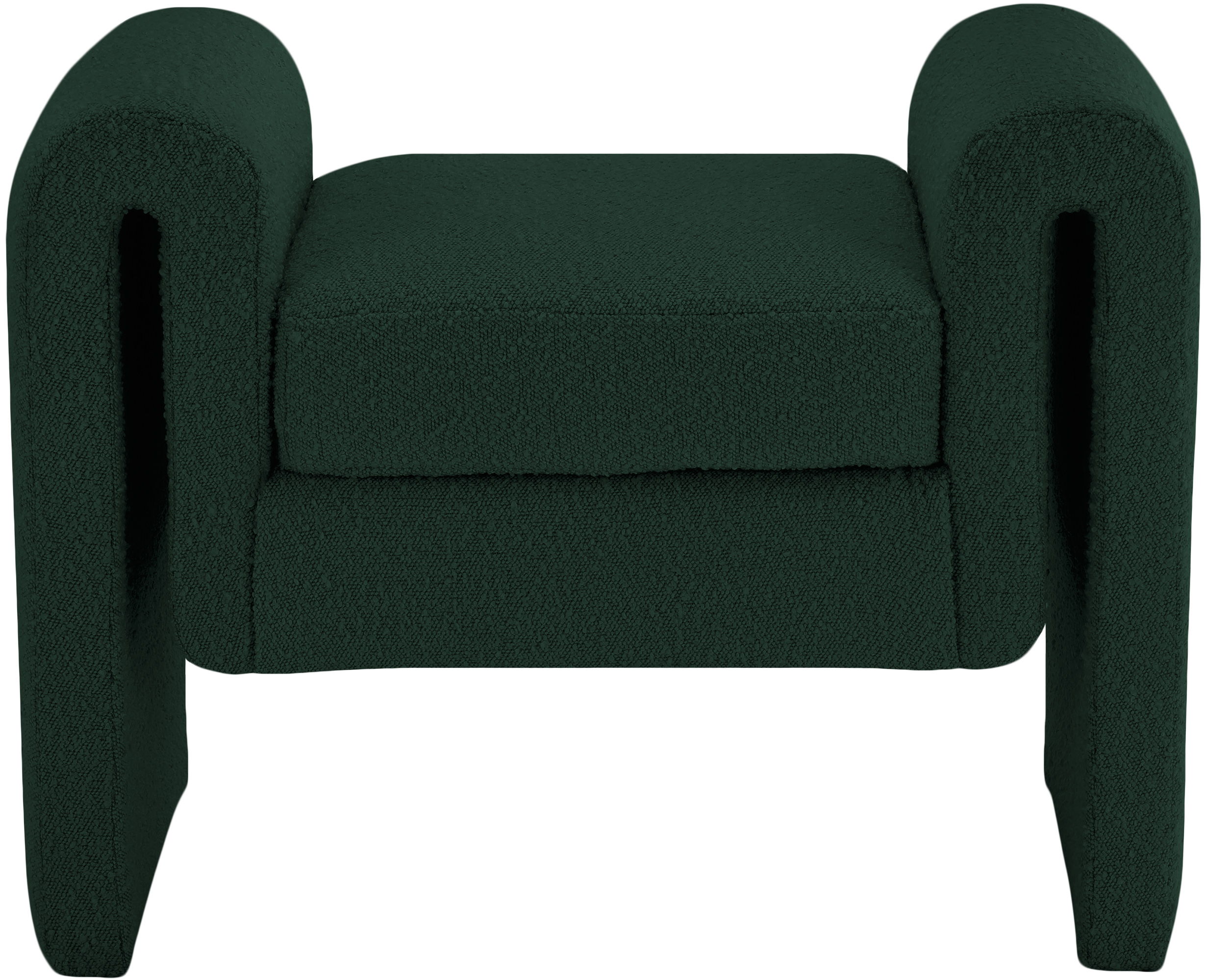 Stylus - Fabric Bench - Green