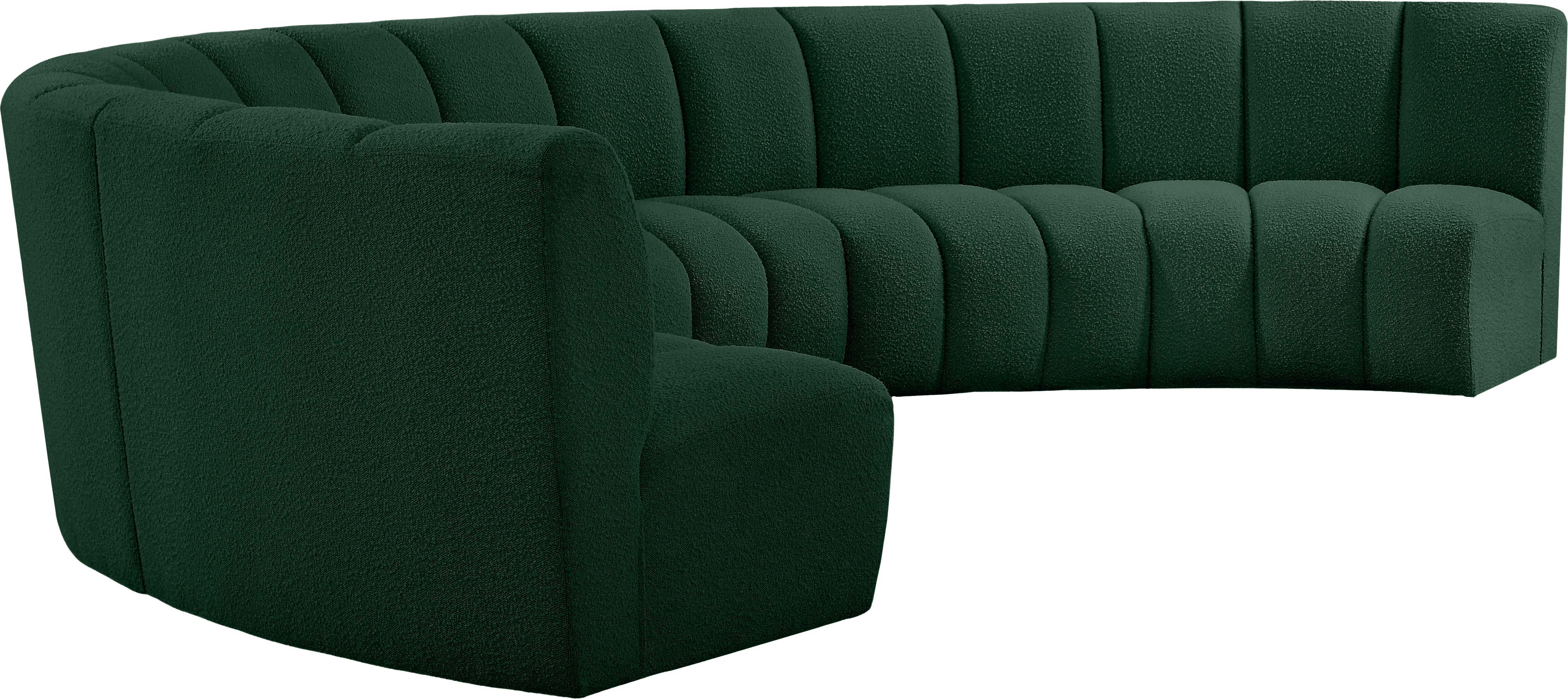 Infinity - 6 Piece Modular Sectional - Green