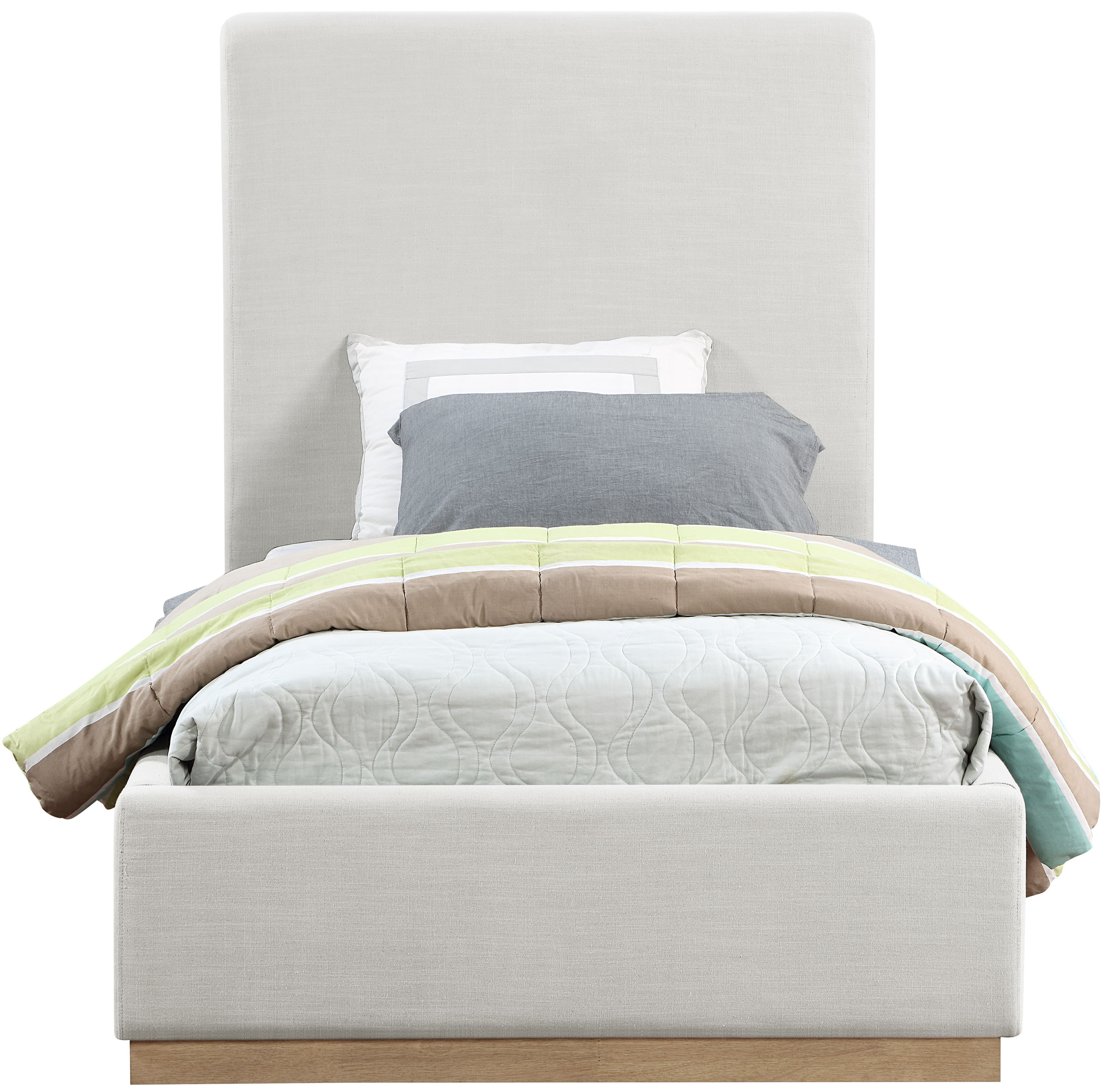 Alfie - Twin Bed - Cream