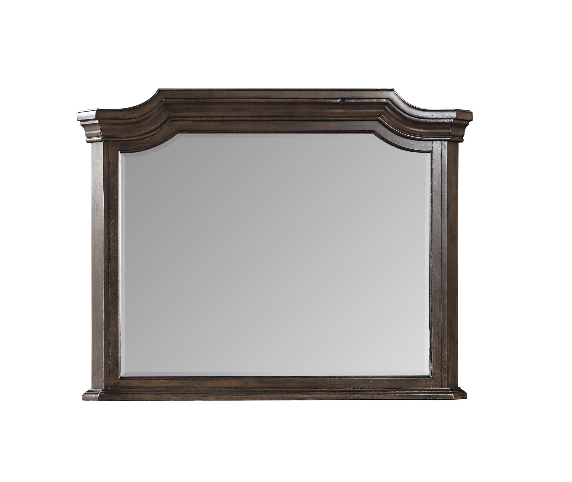 Lyndhurst - Landscape Mirror - Walnut, dark brown, view 5