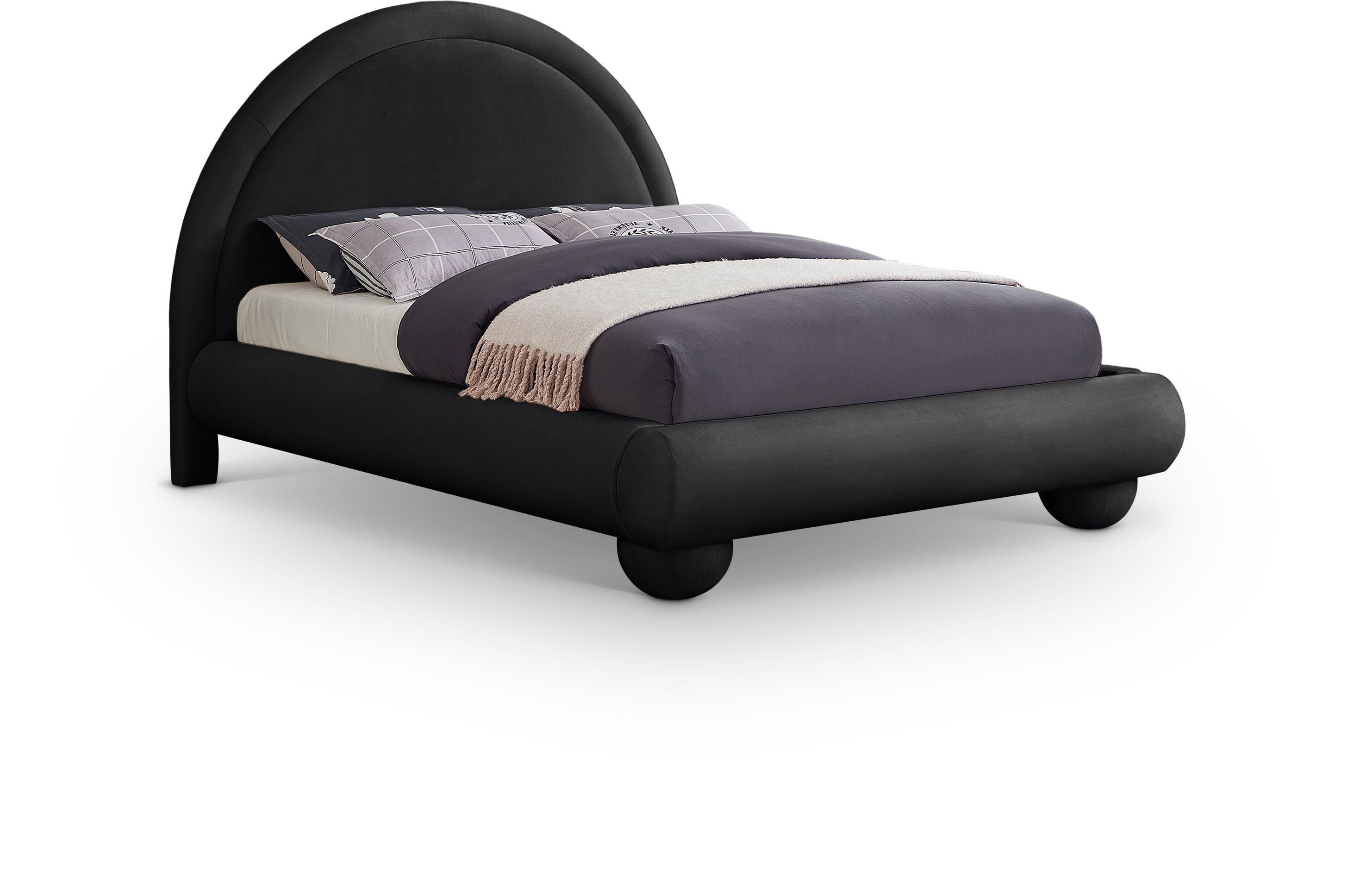 Madrid - Queen Bed - Black