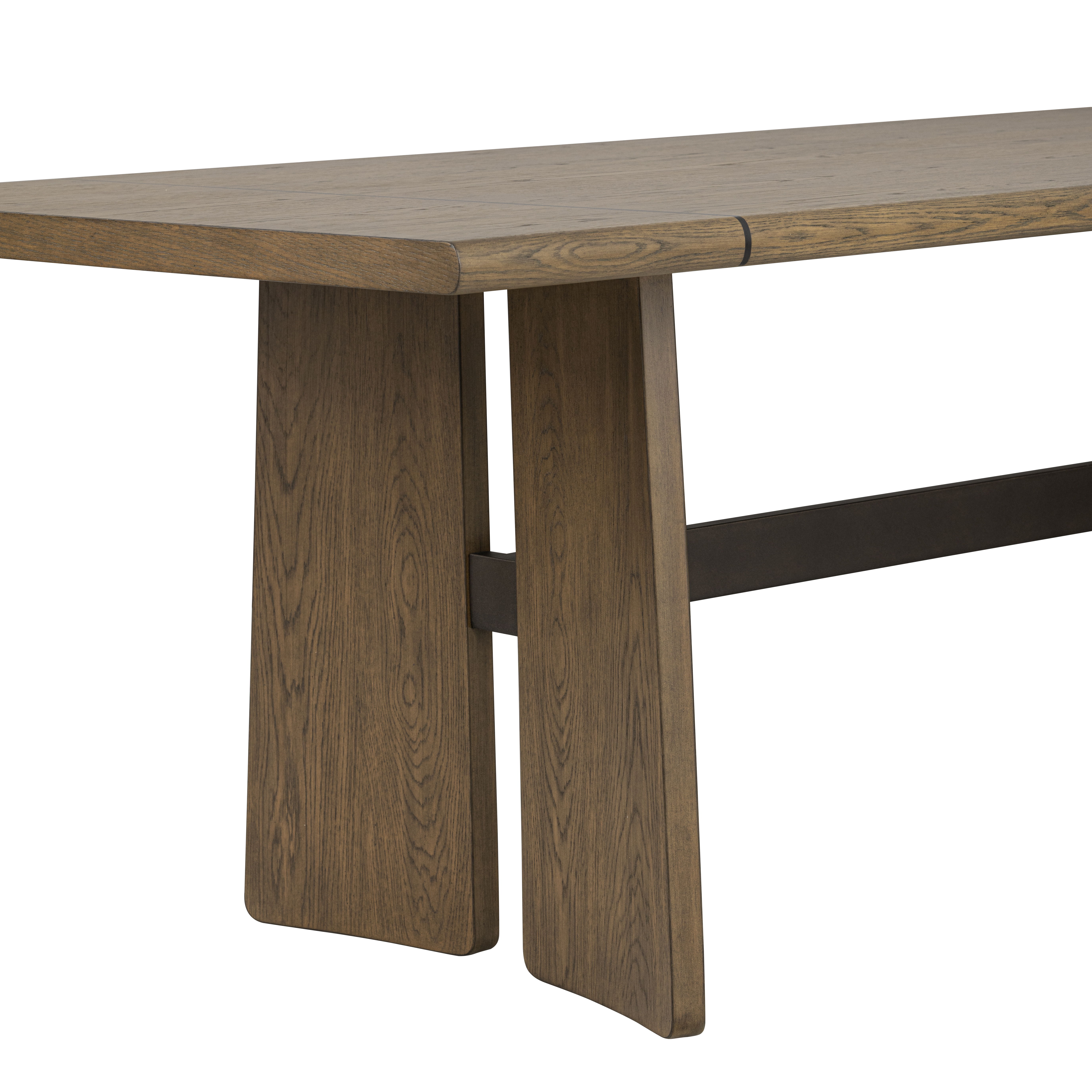Lyra - Rectangular Dining Table - Light Brown, light brown, view 4