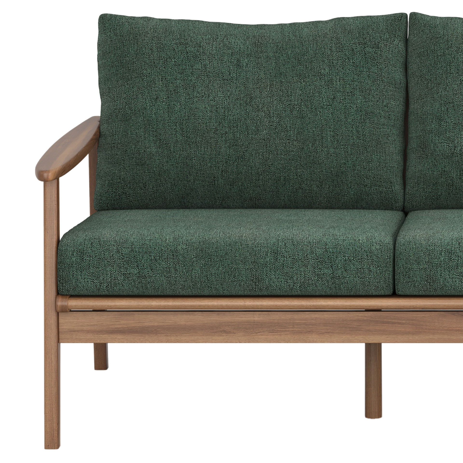 Ashton - Patio Sofa - Moss, light brown, view 5