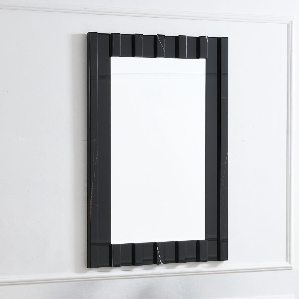 Drisana - Accent Mirror - Black Mirrored, black, view 7