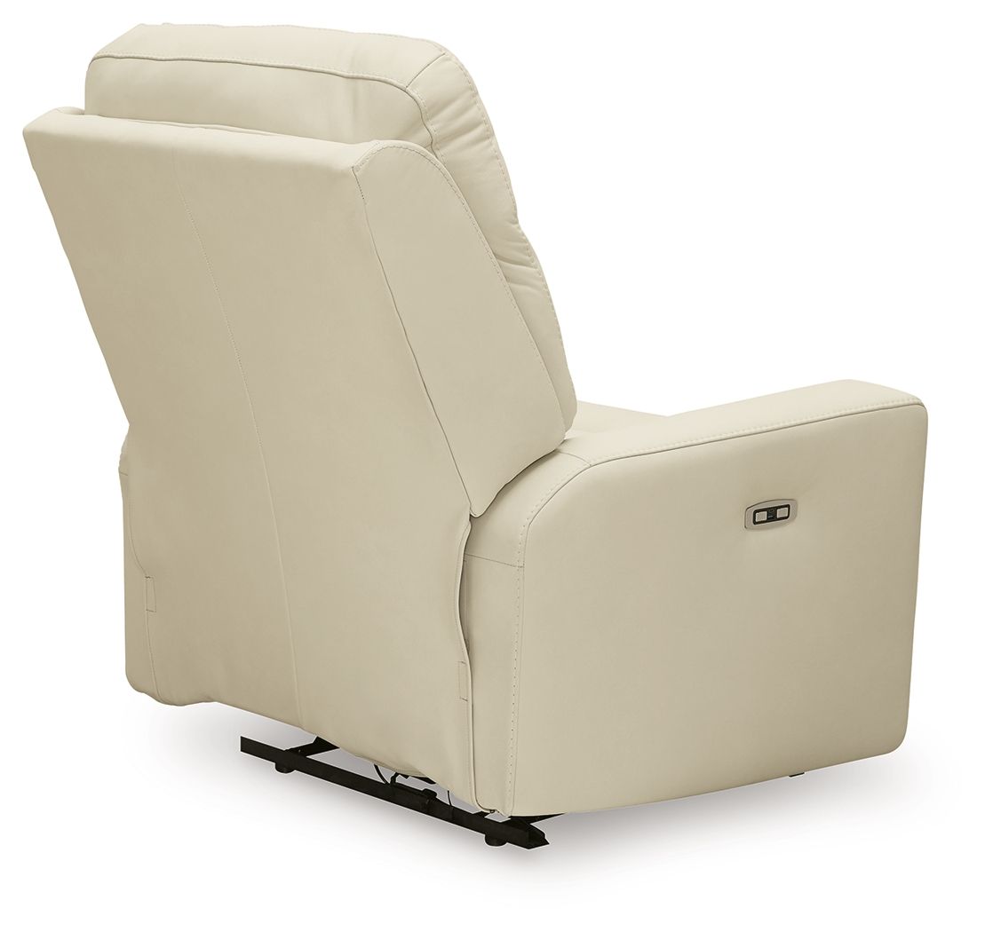 Ashley Furniture Pennacle Pier - Power Recliner With Adjustable Headrest - Canvas - Image 6