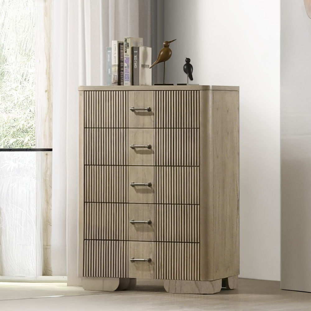 Lakkari - Chest - Antique Oak, light brown