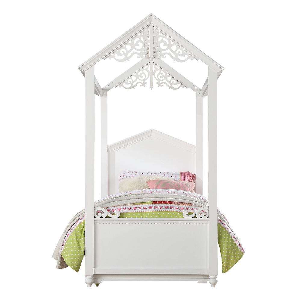 Rapunzel - Twin Bed - White, white, view 5
