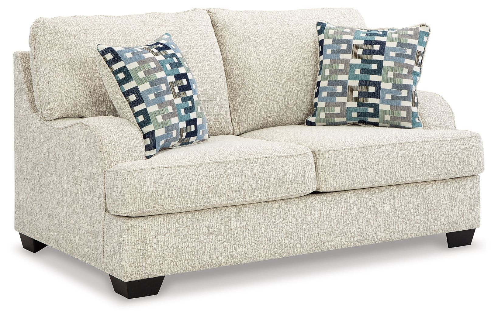 Ashley Valerano Loveseat - Parchment