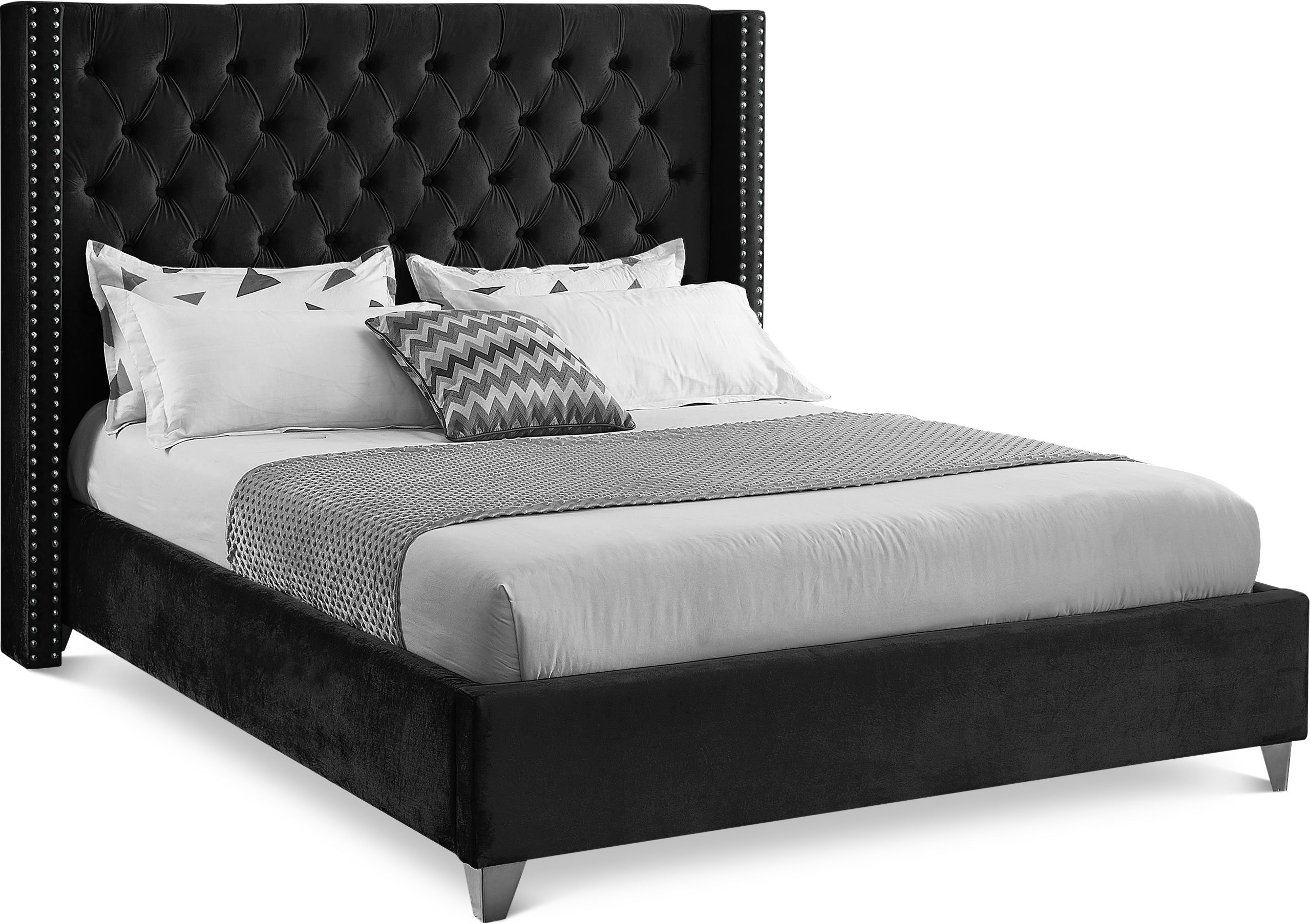 Aiden - King Bed - Black