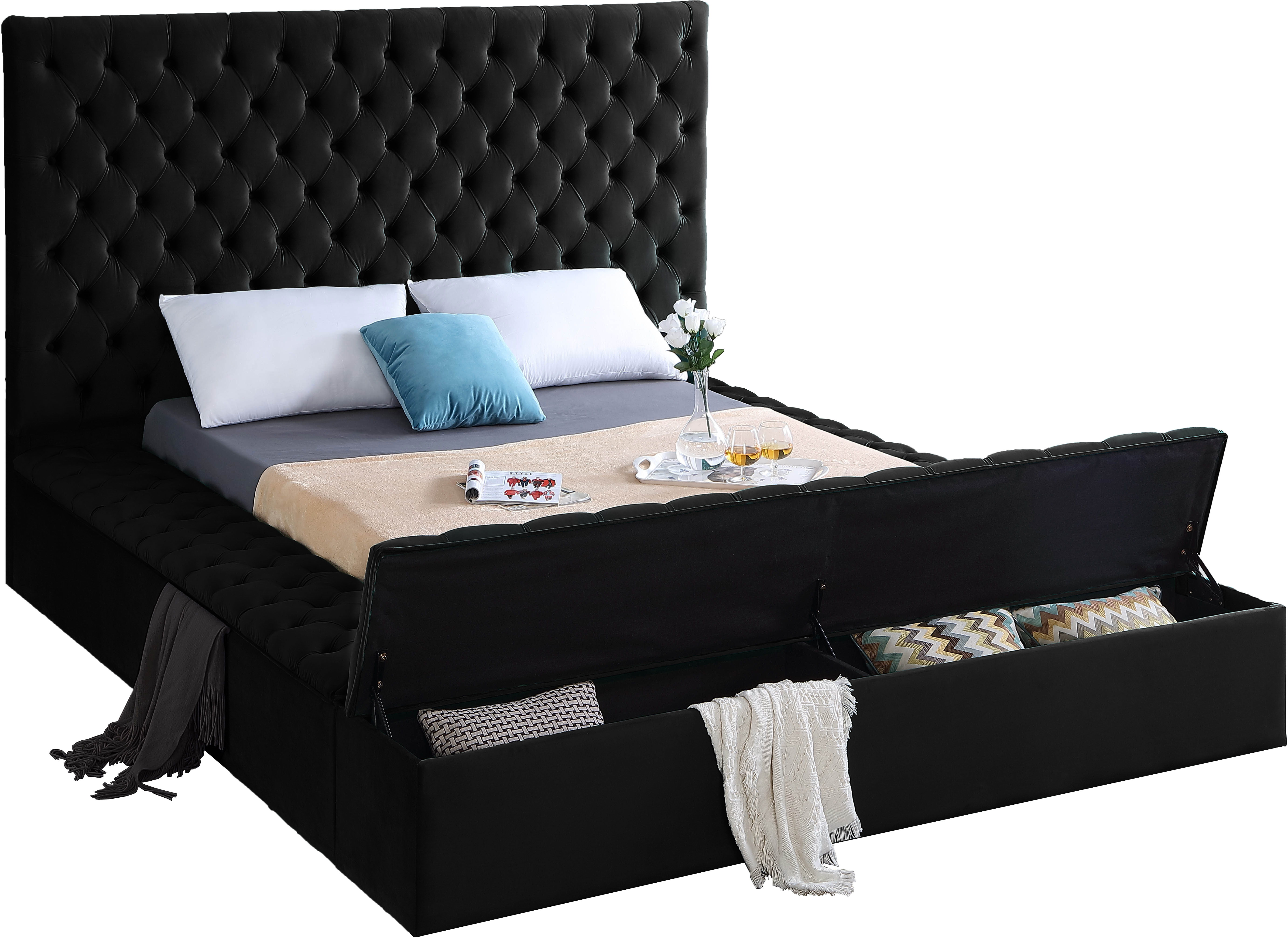 Bliss - King Bed - Black