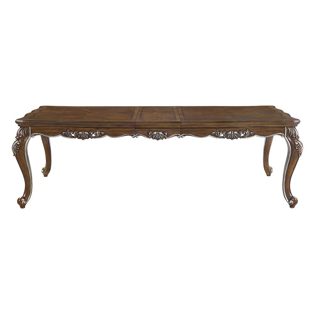 Latisha - Dining Table - Antique Oak, dark brown, view 3