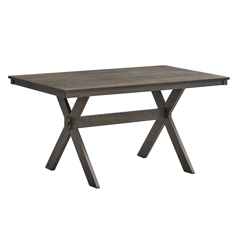 Marit - Dining Table - Gray, gray