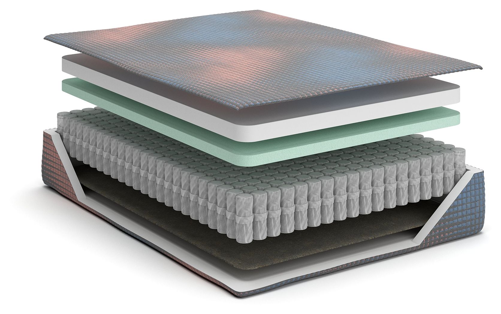 Ashley Furniture 13 Inch Hybrid Hot Buy - King Mattress - Multi - Image 14