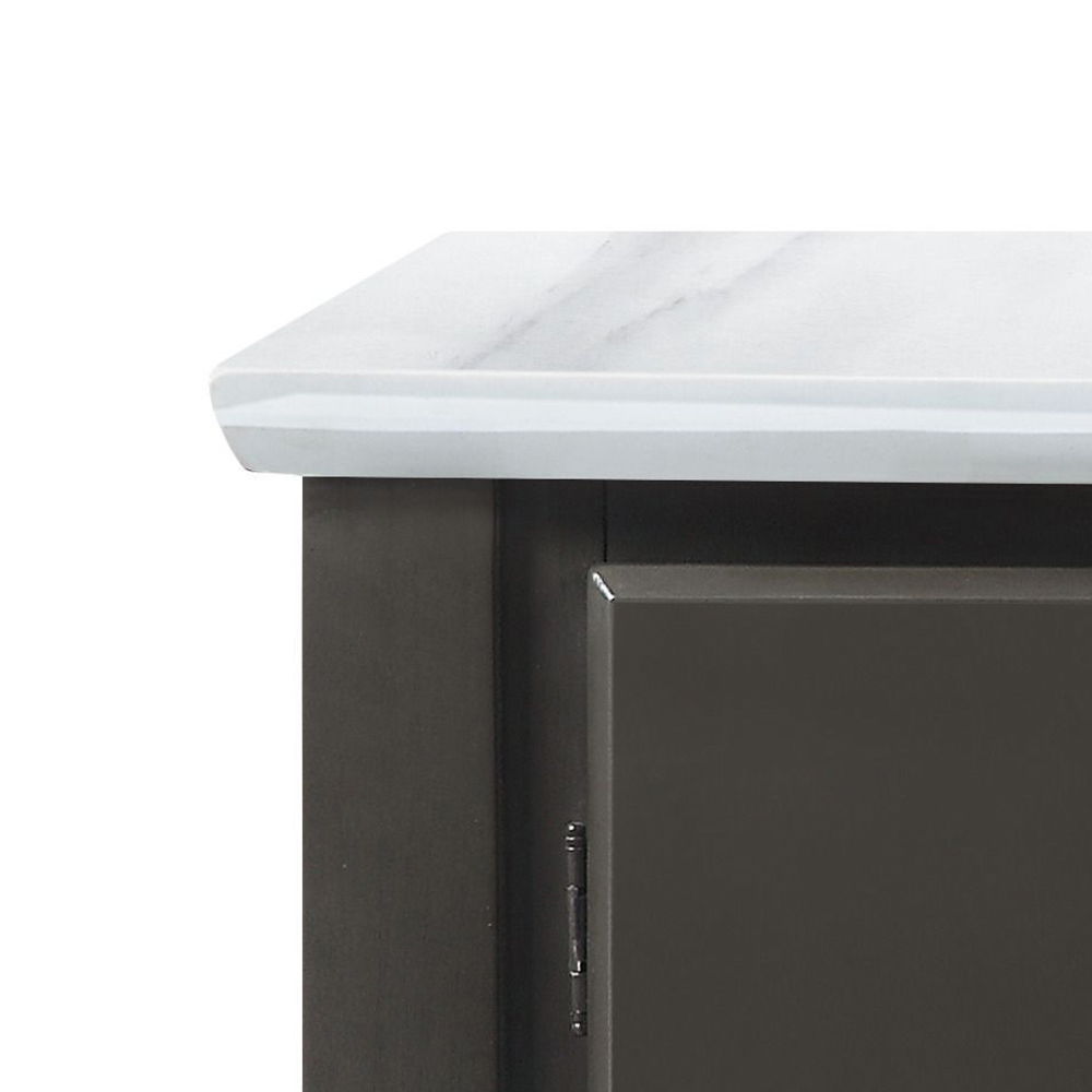 Madan - Server - Gray Oak, dark brown, view 5
